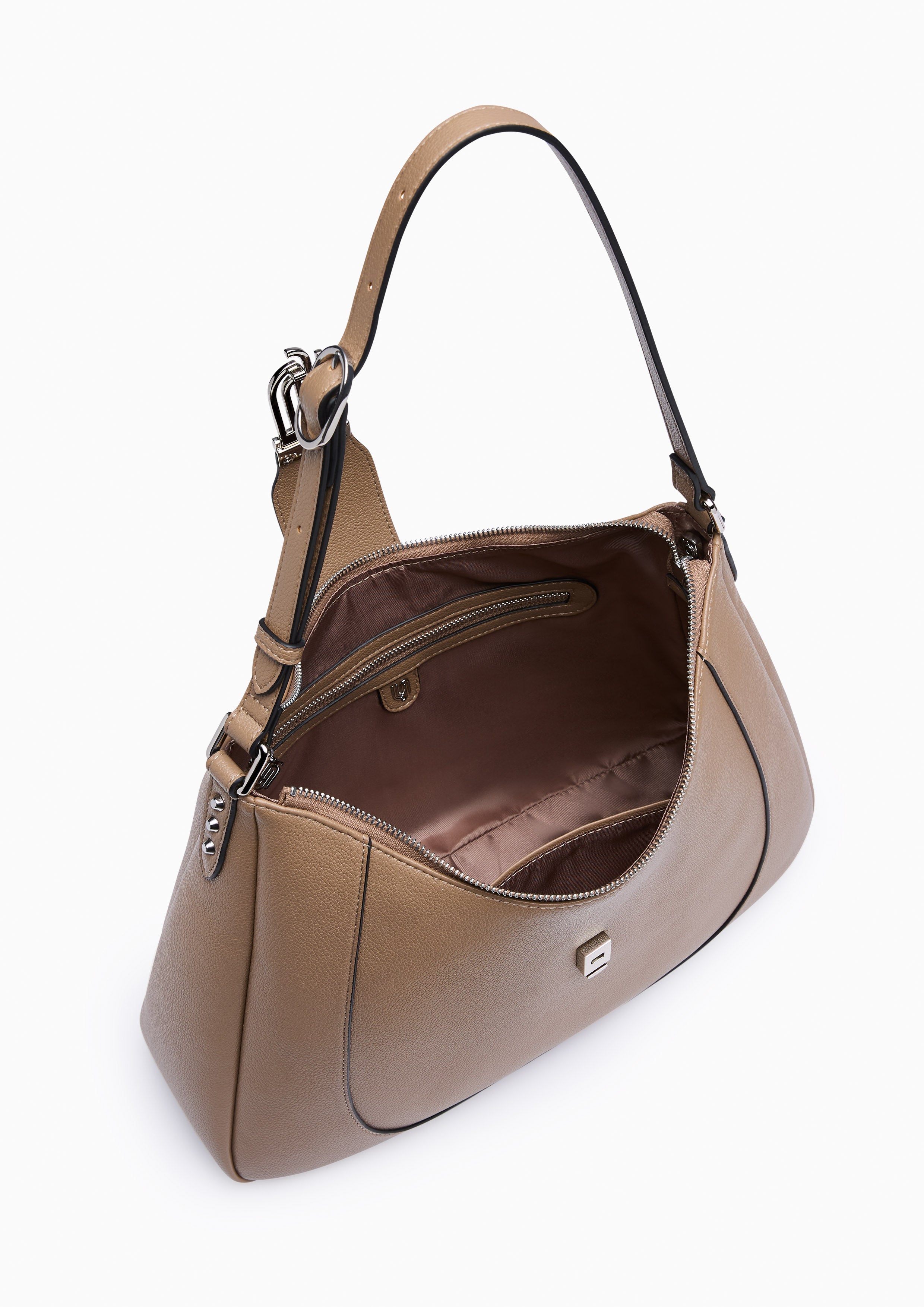 Bianca Infinite Hobo L Crossbody Bag - Brown