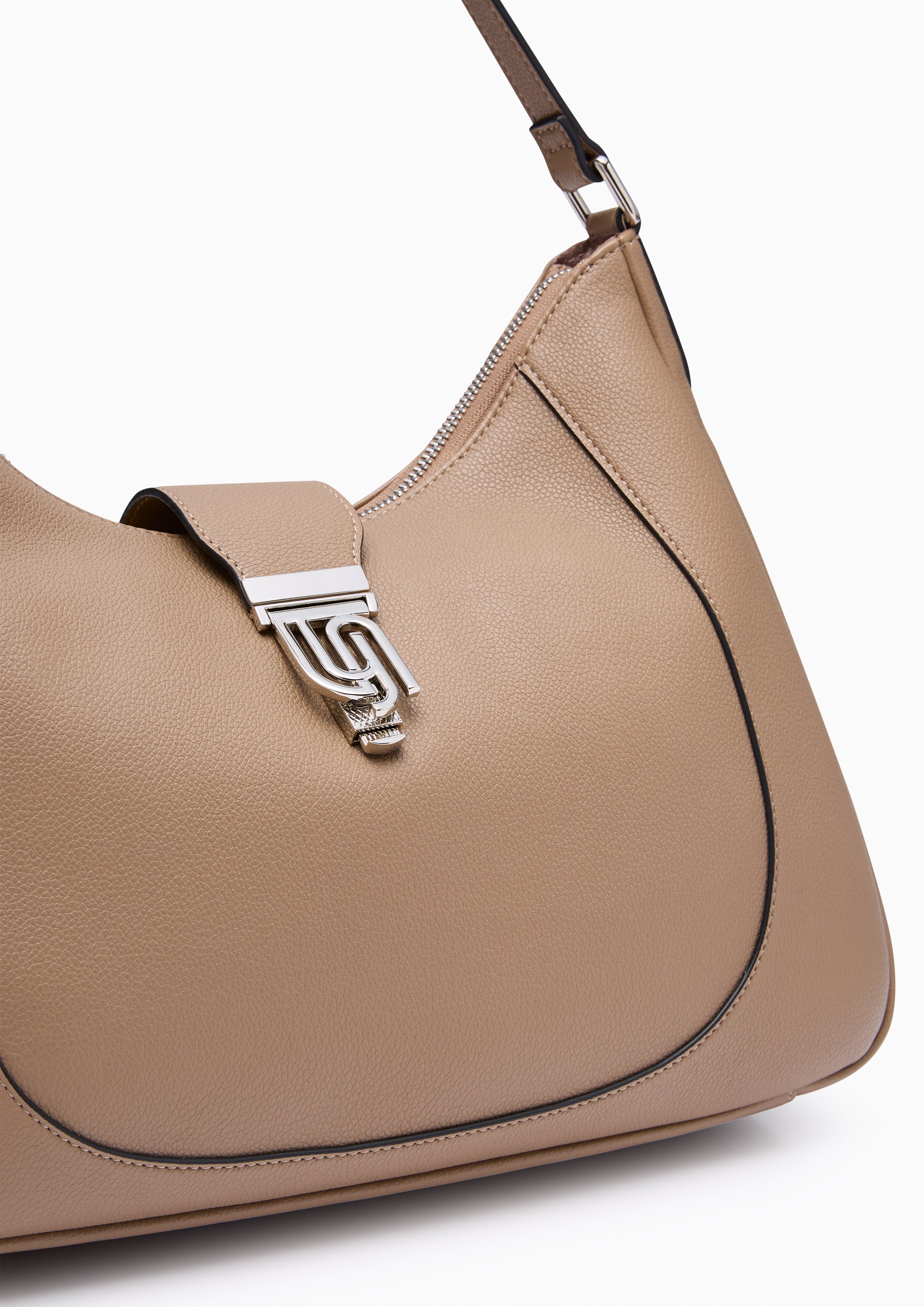 Bianca Infinite Hobo L Crossbody Bag - Brown