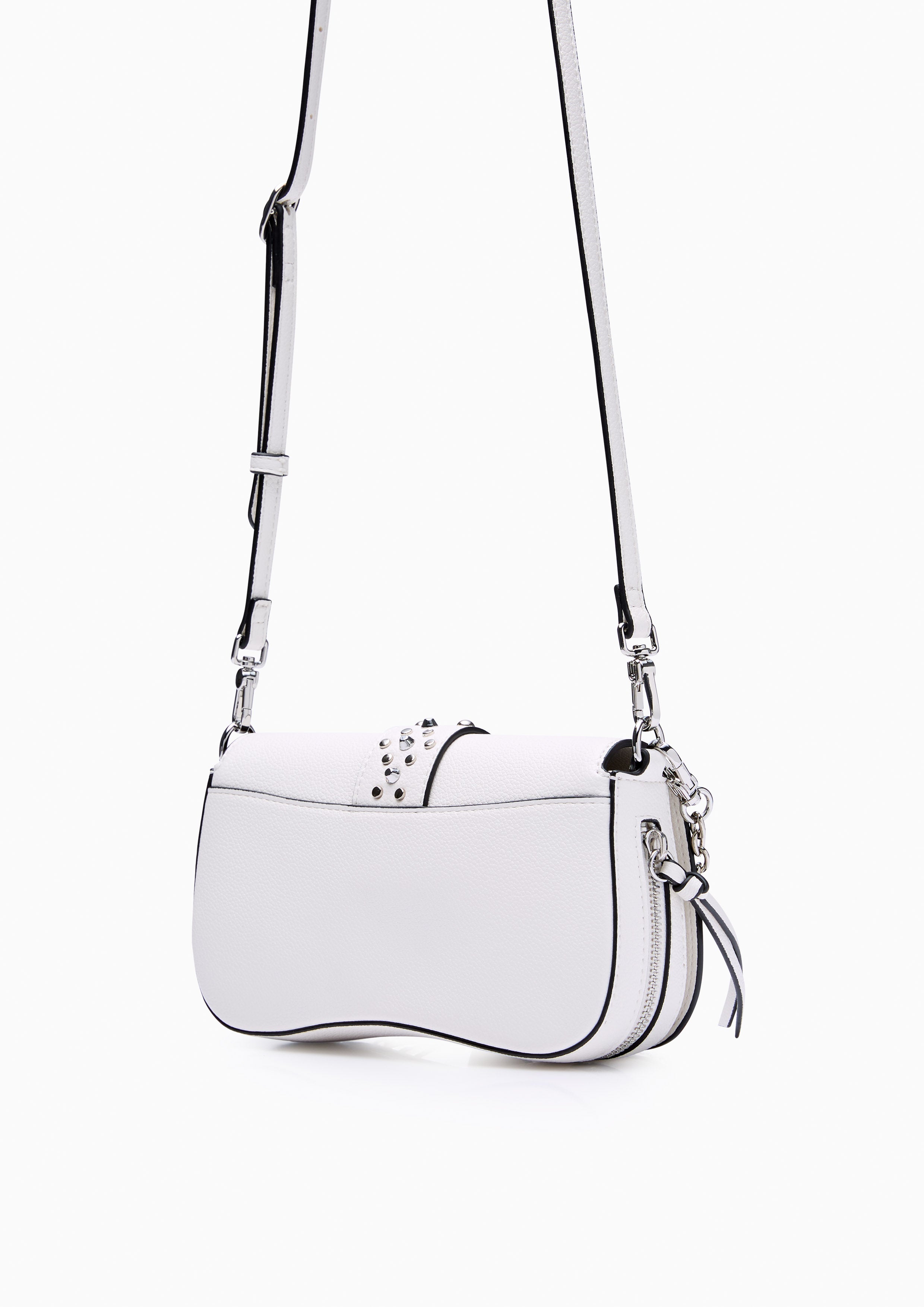 Bianca Infinite S Crossbody Bag - Off-White