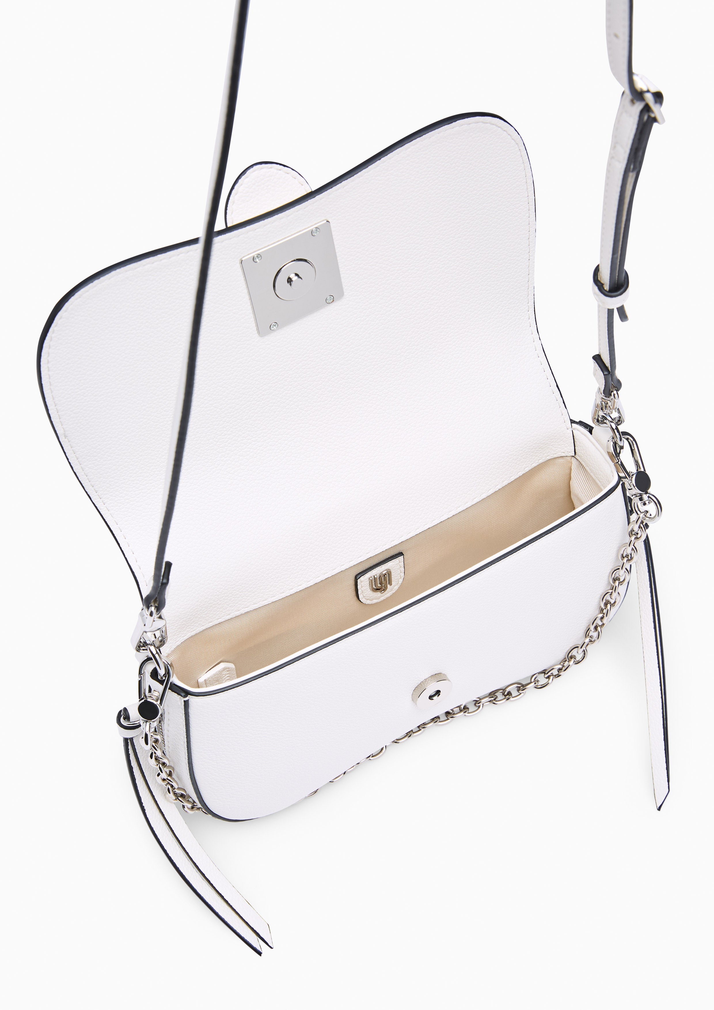 Bianca Infinite S Crossbody Bag - Off-White