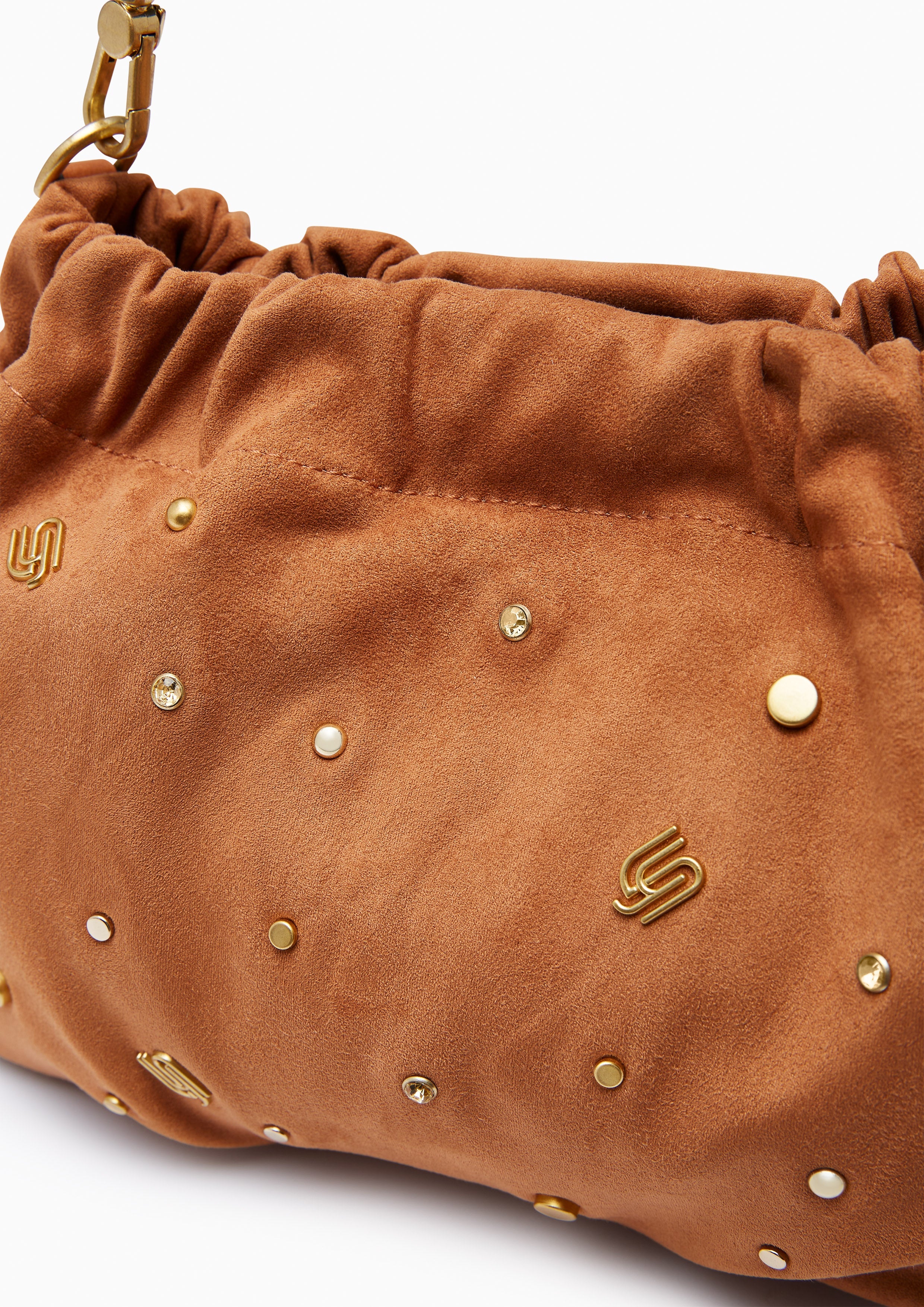 Mocha Infinite Bucket Bag - Light Beige