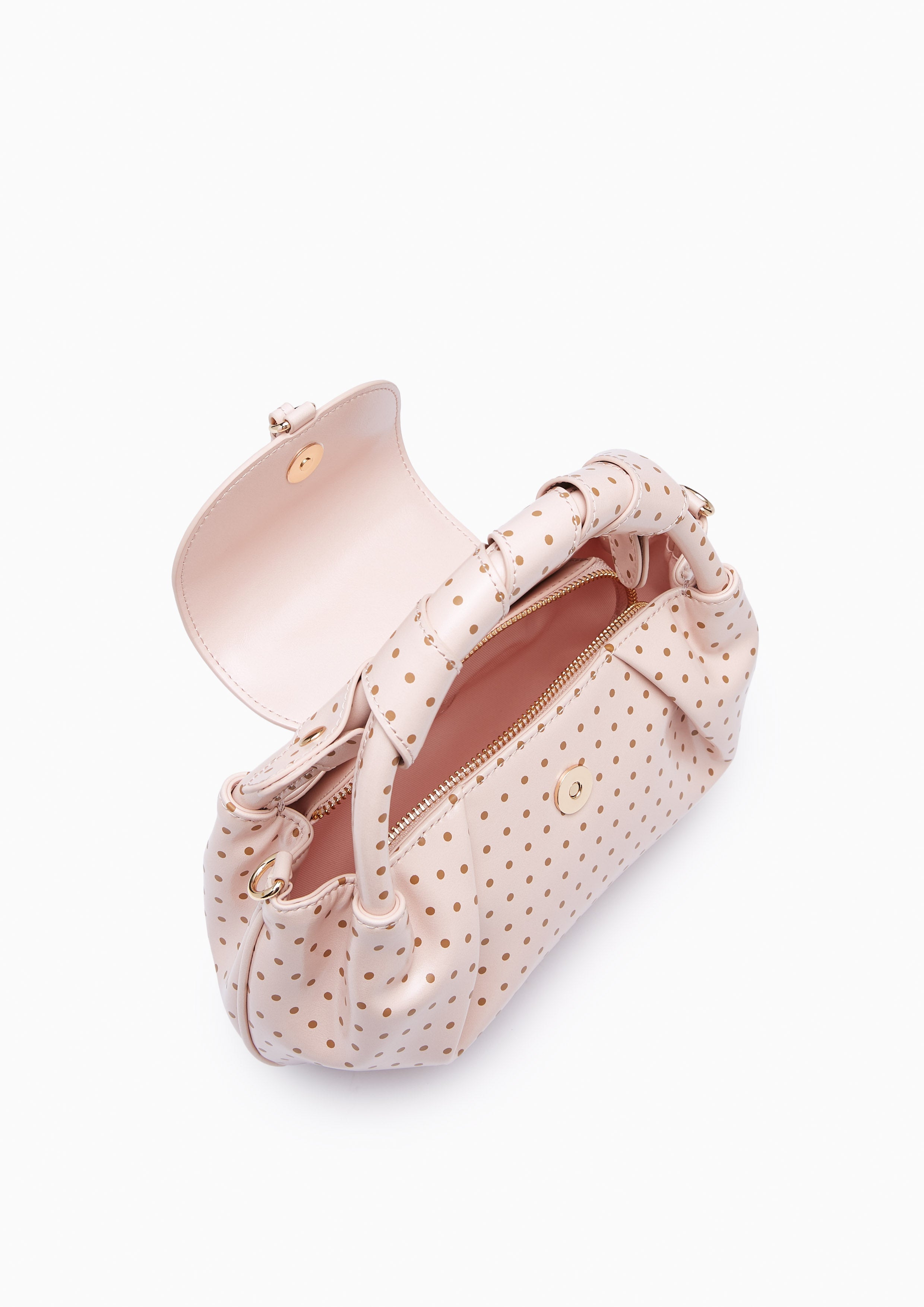 Pikkko Top Handle S Handbag - Printed Pink
