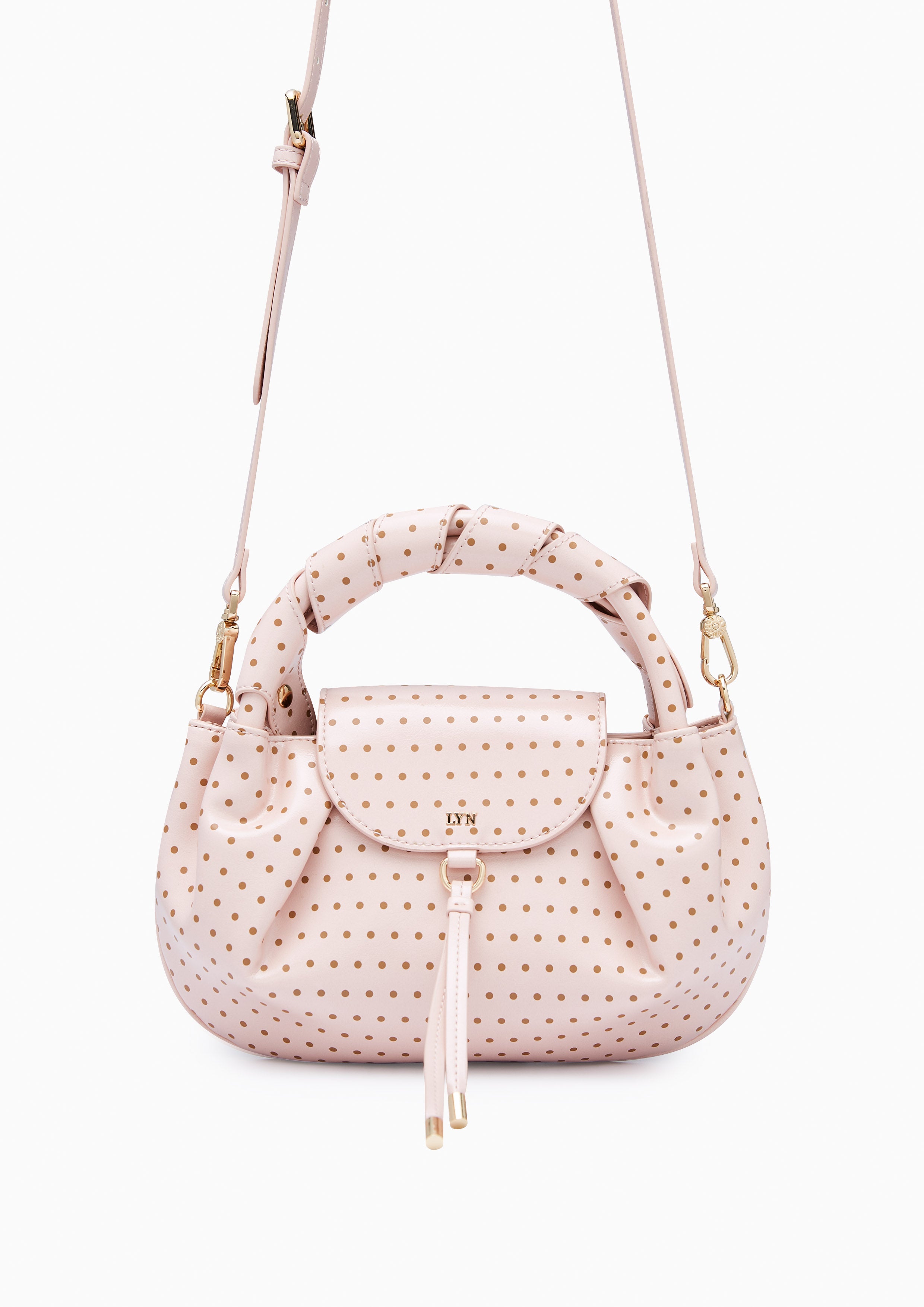 Pikkko Top Handle S Handbag - Printed Pink