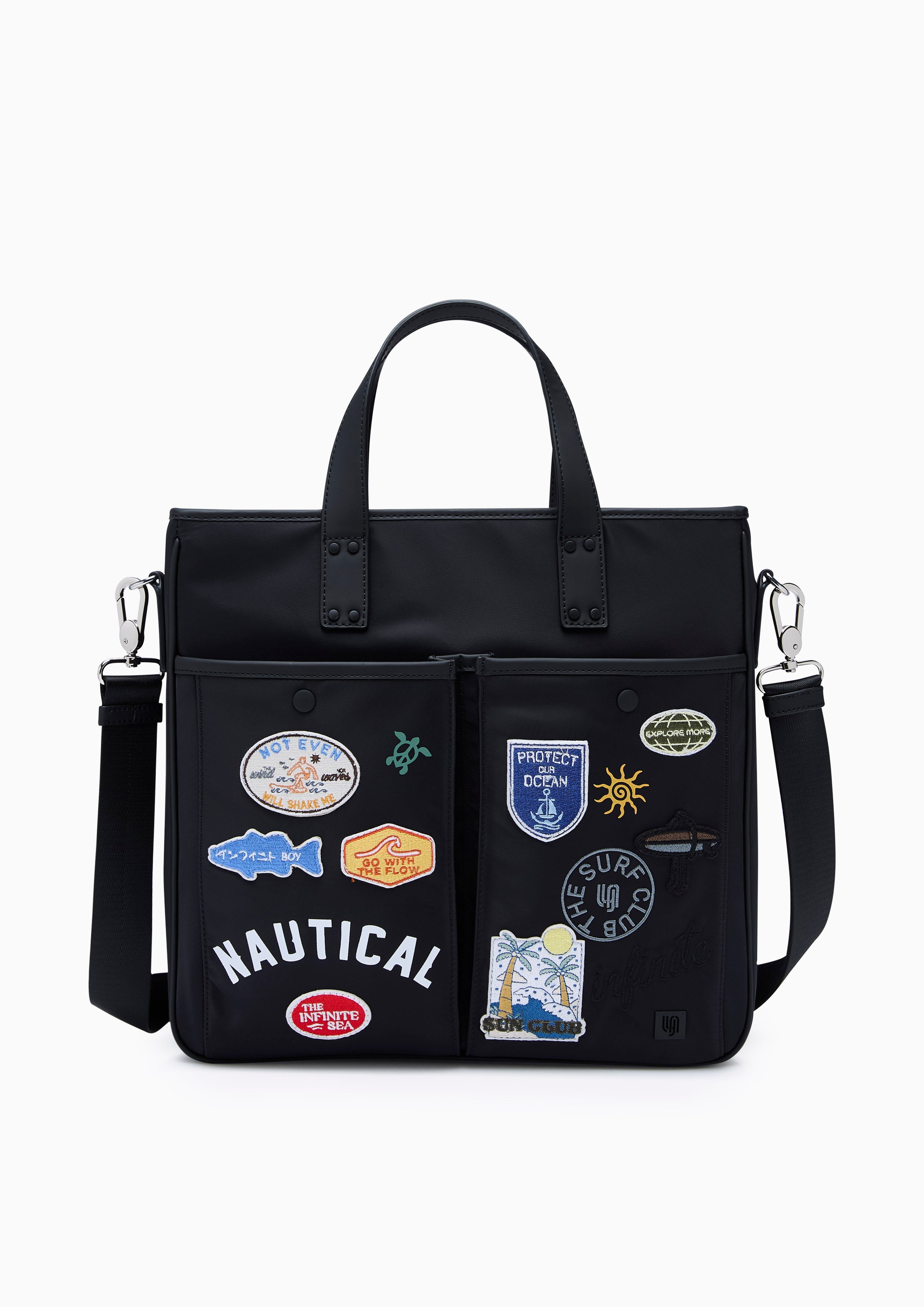 Breeze Infinite M Tote Bag - Black