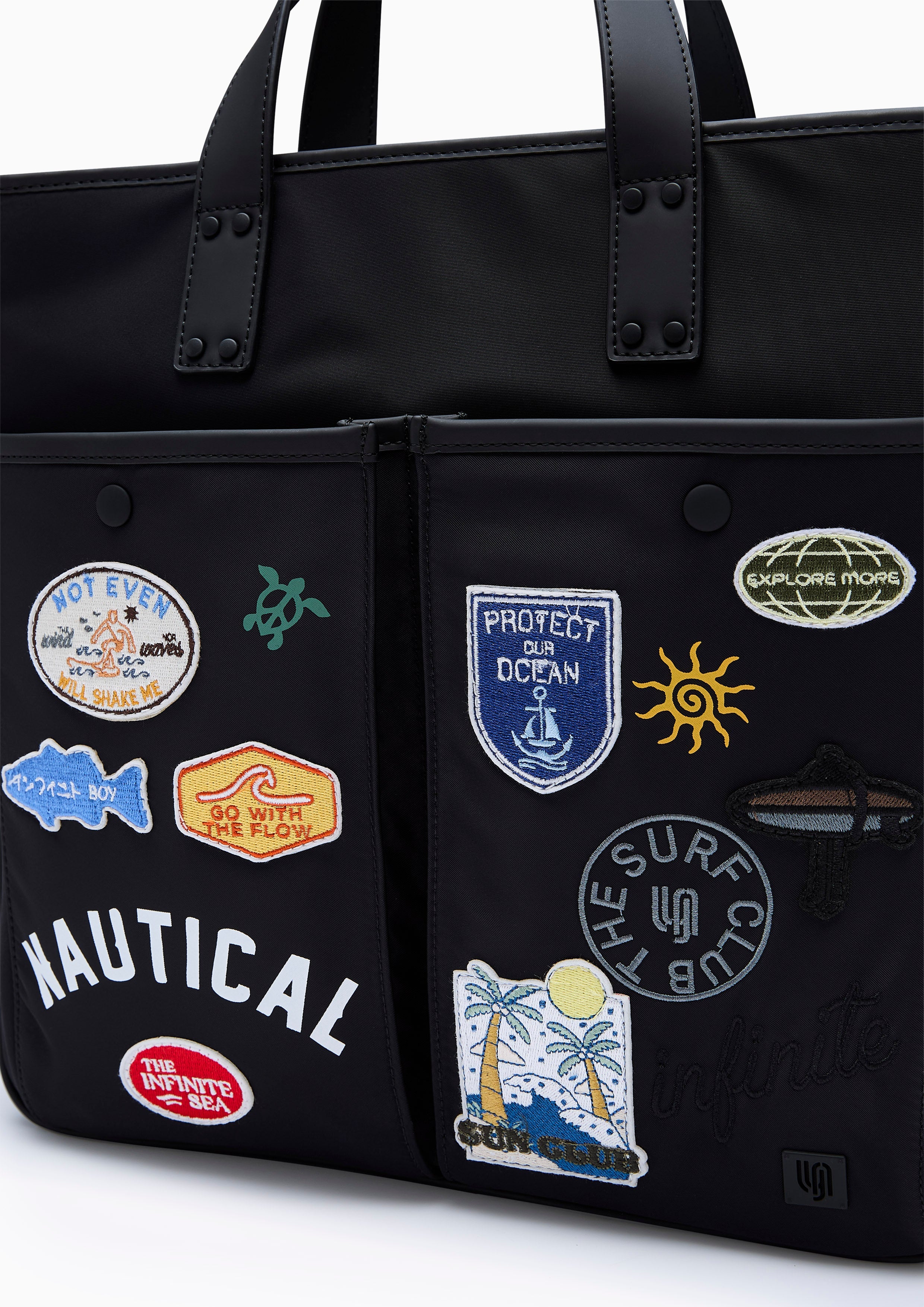 Breeze Infinite M Tote Bag - Black