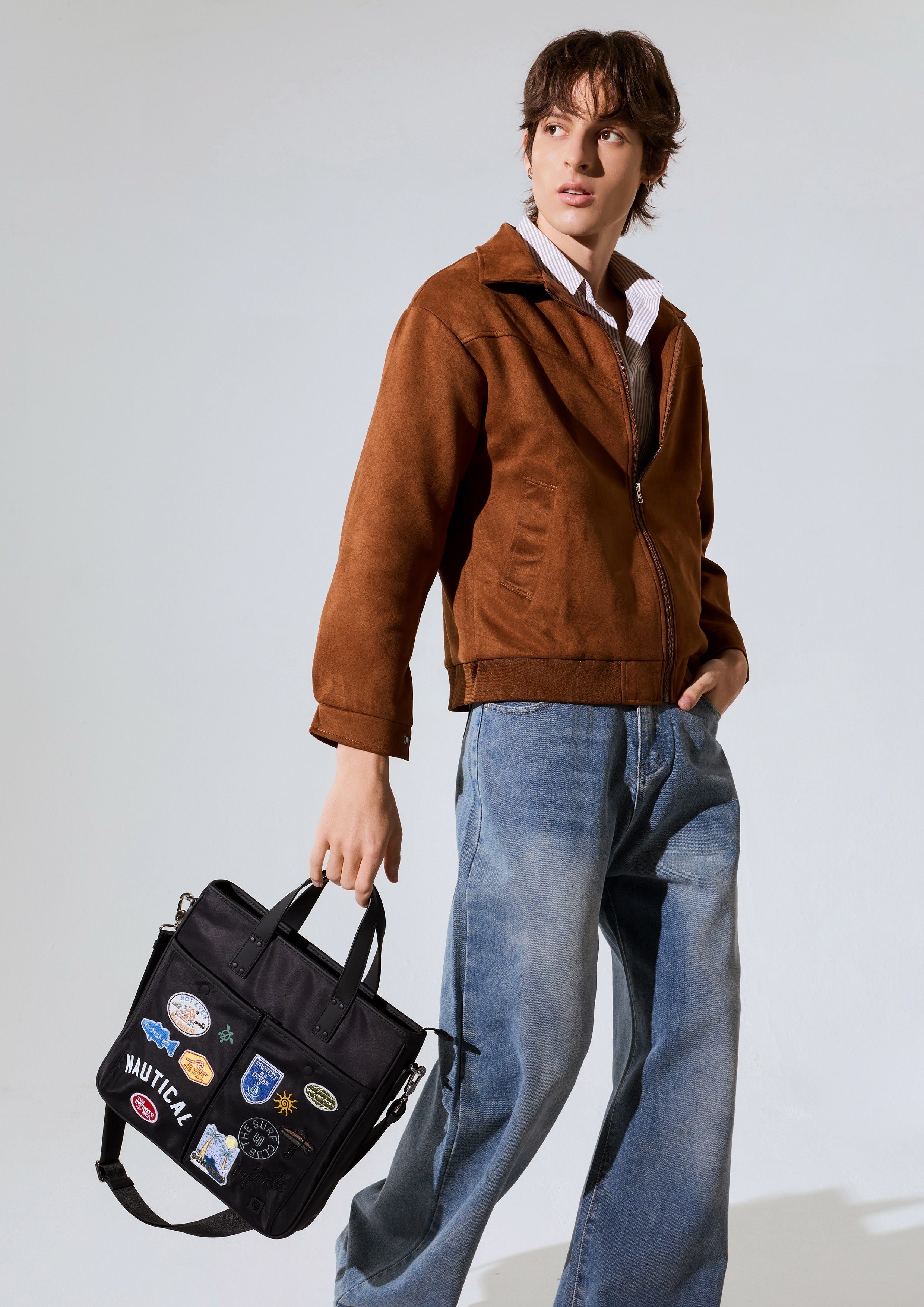 Breeze Infinite M Tote Bag - Black