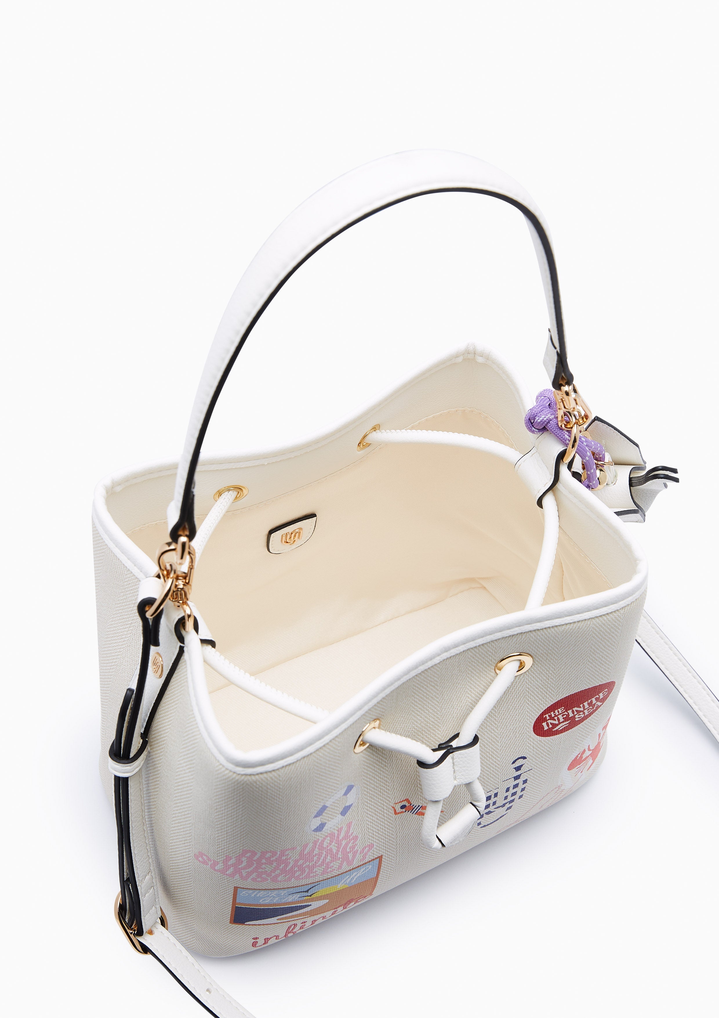Perona Infinite Bucket Bag - Ivory