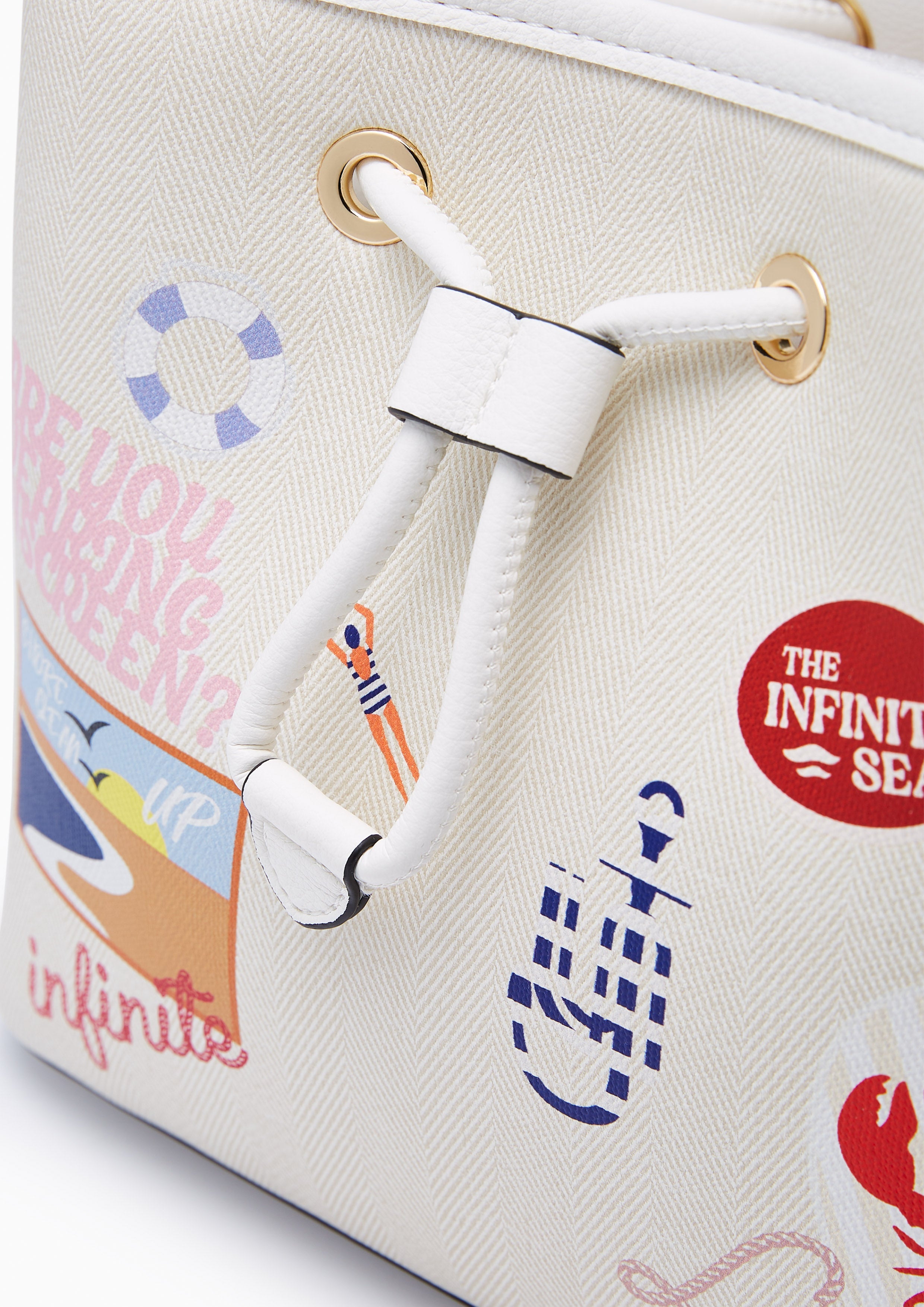 Perona Infinite Bucket Bag - Ivory
