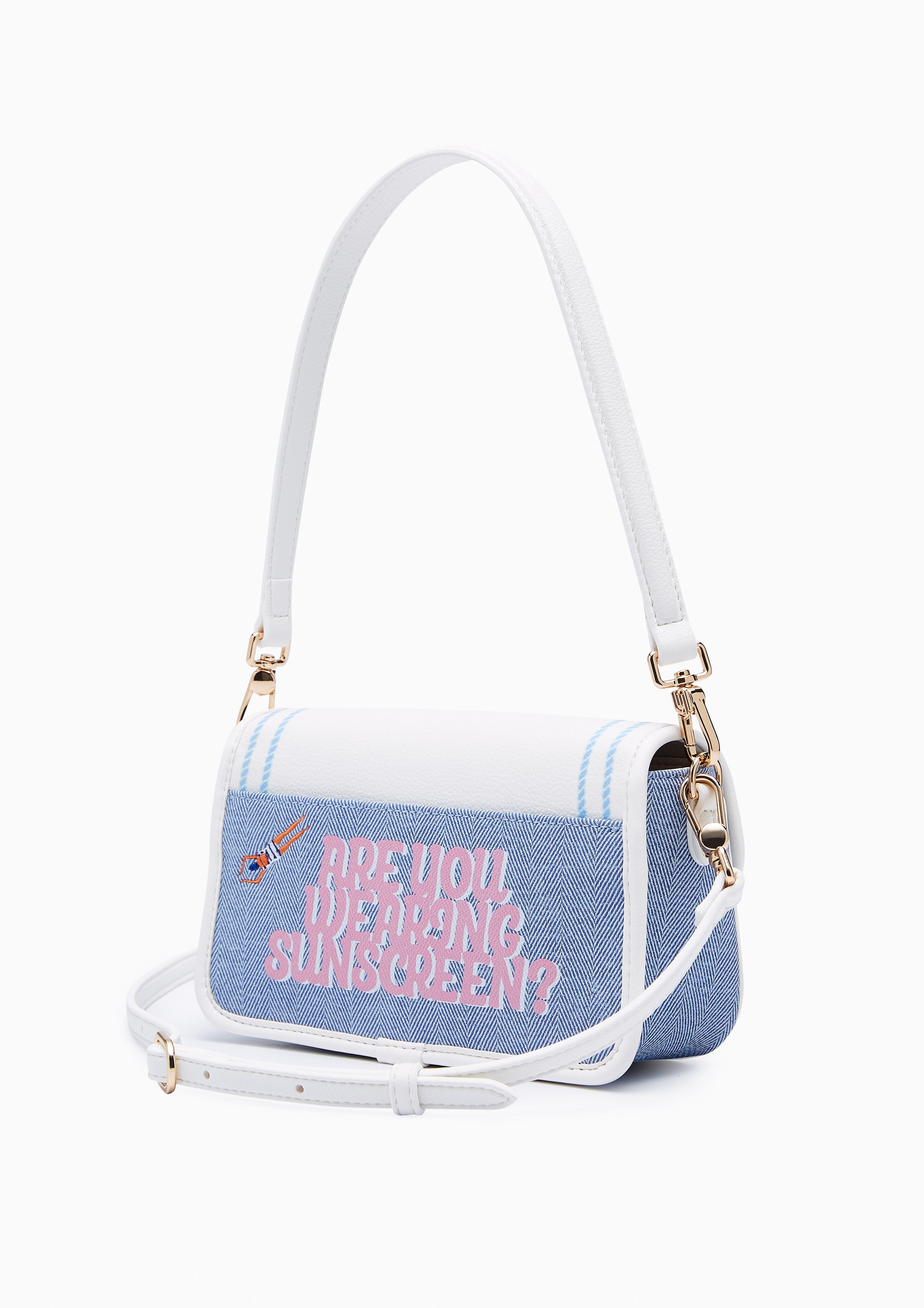 Perona Infinite Mini Shoulder Bag - Blue Variation 2