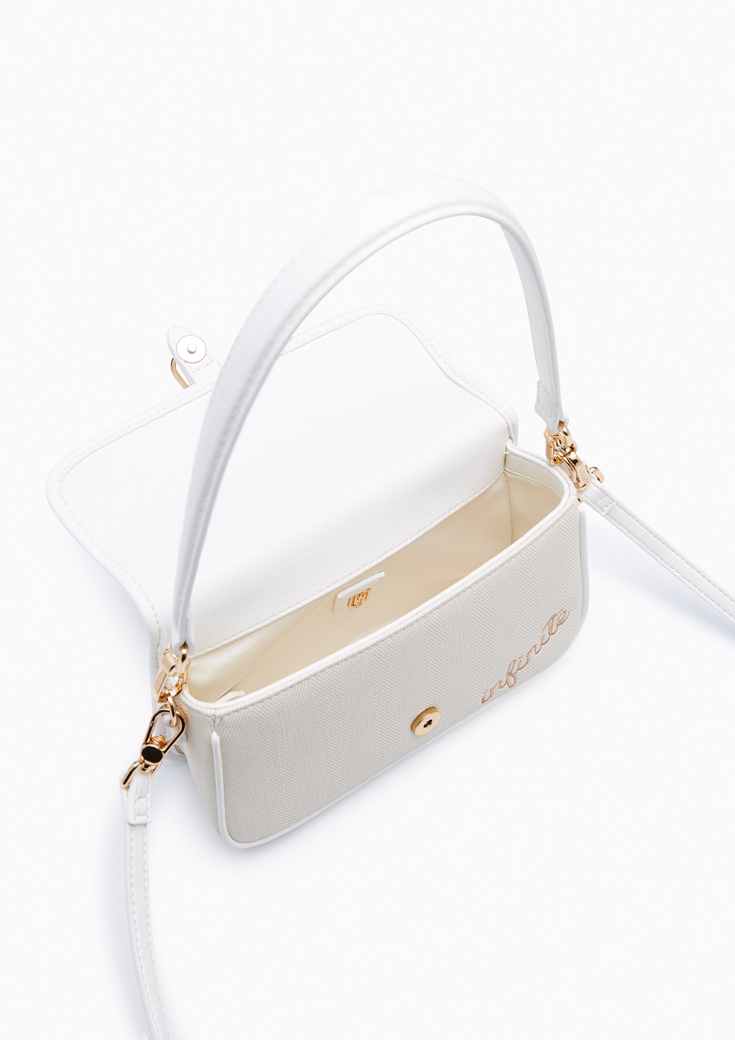 Perona Infinite Mini Shoulder Bag - Ivory