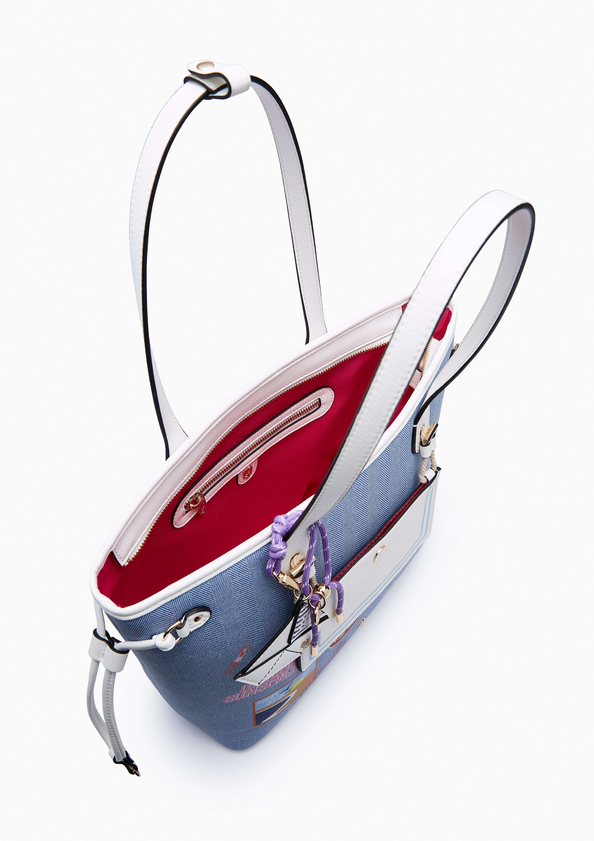 Perona Infinite M Tote Bag - Blue Variation 2