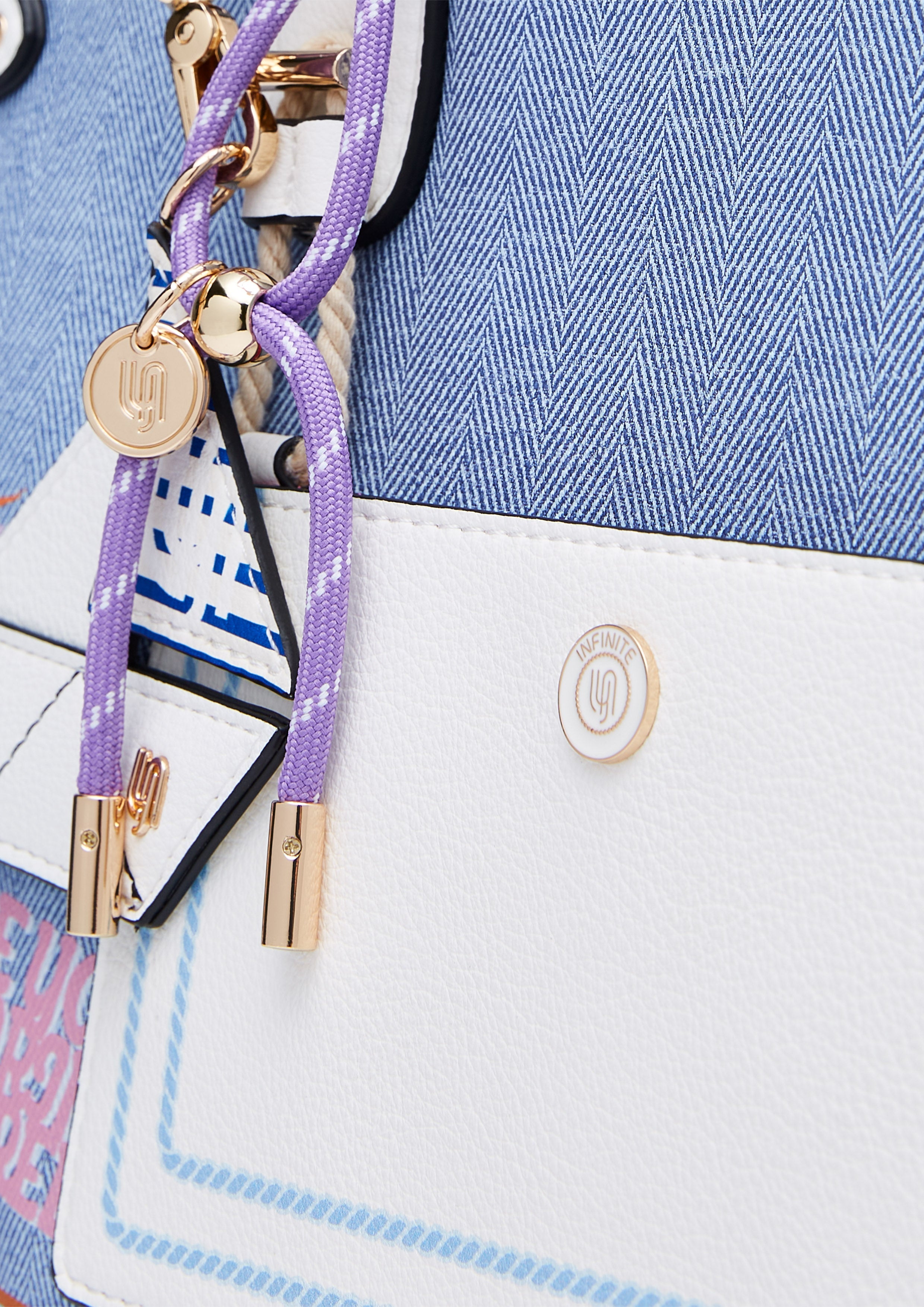 Perona Infinite M Tote Bag - Blue Variation 2
