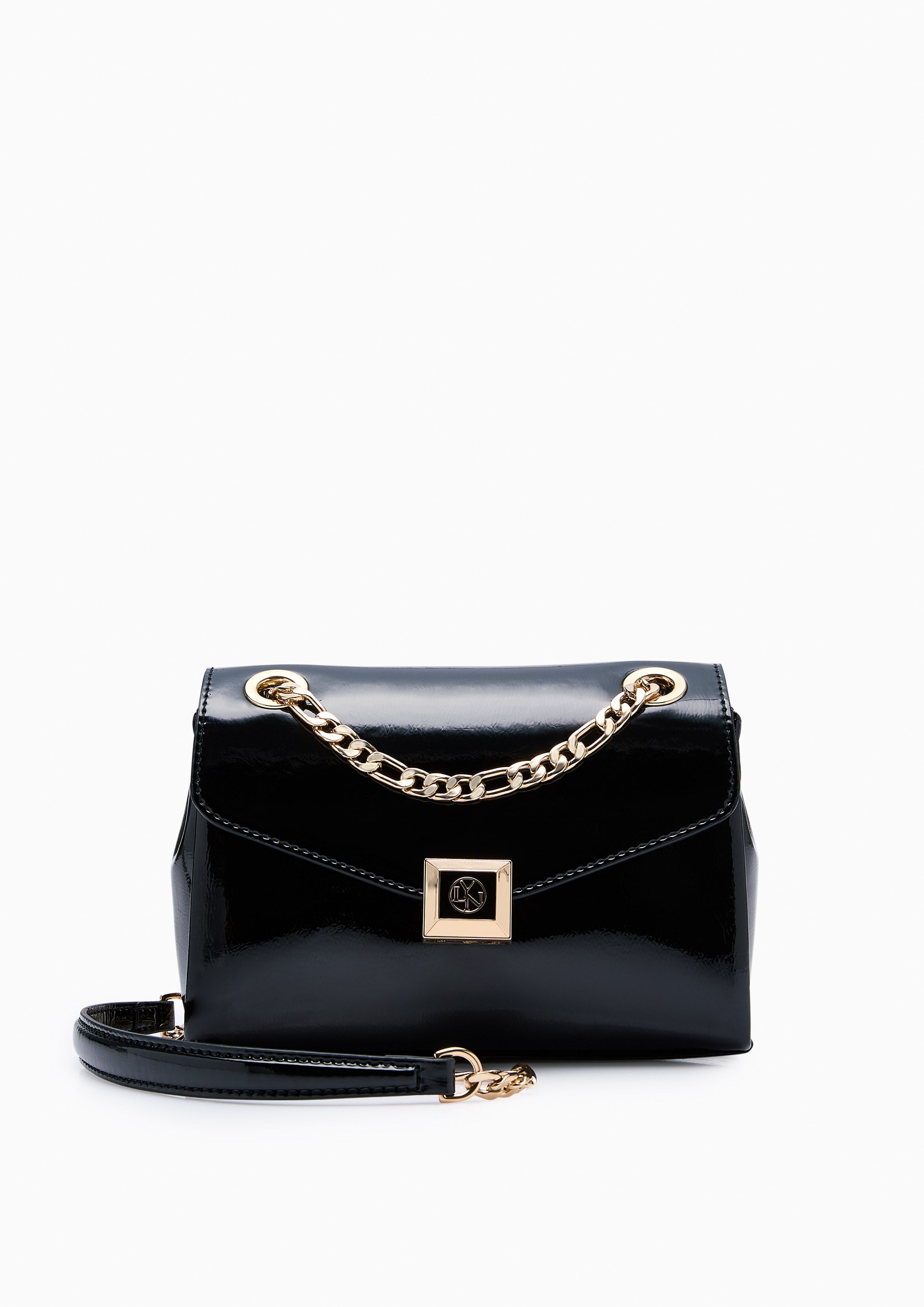 Costa S Crossbody Bag - Black