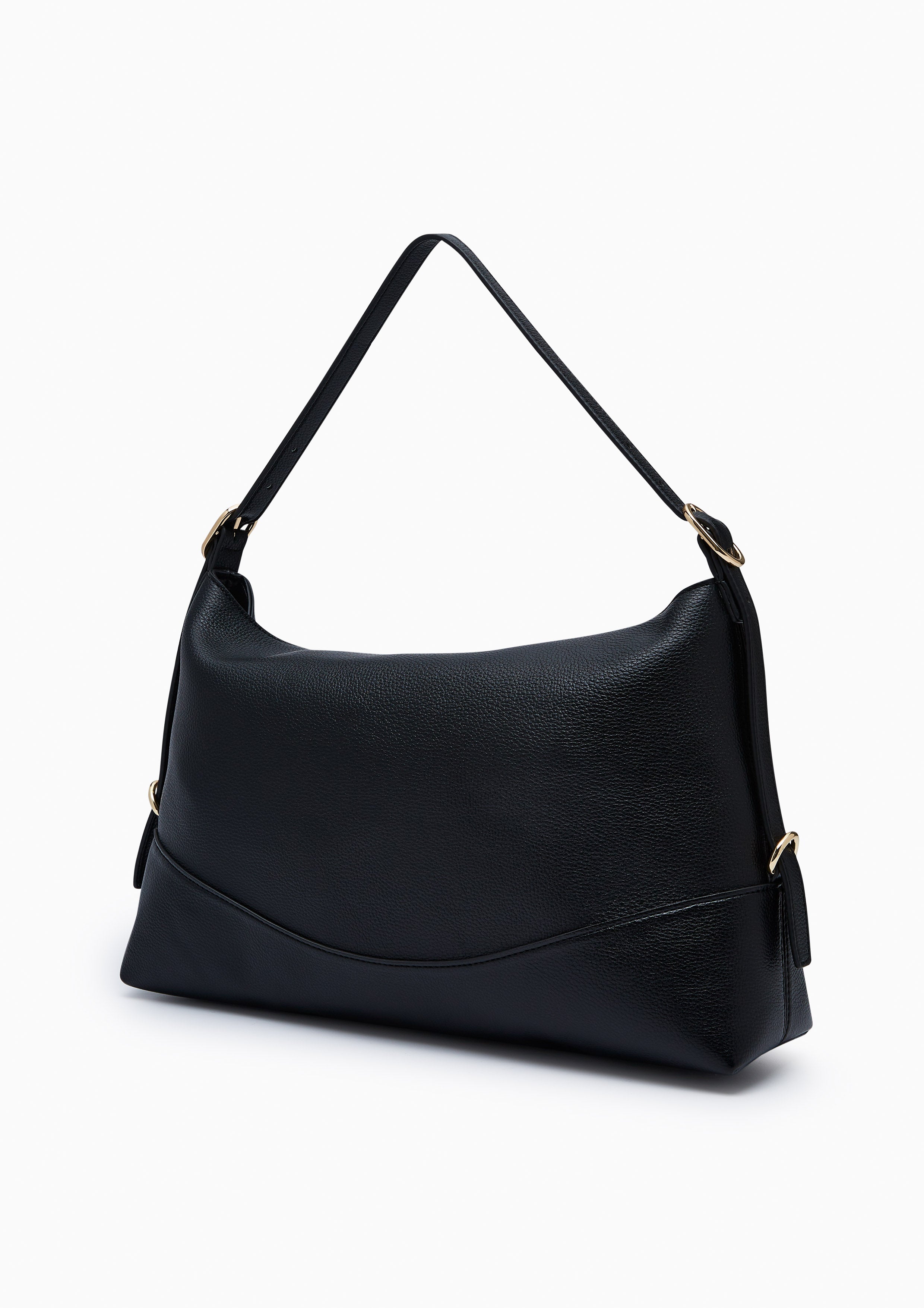 Harty Medium Shoulder Bag - Black