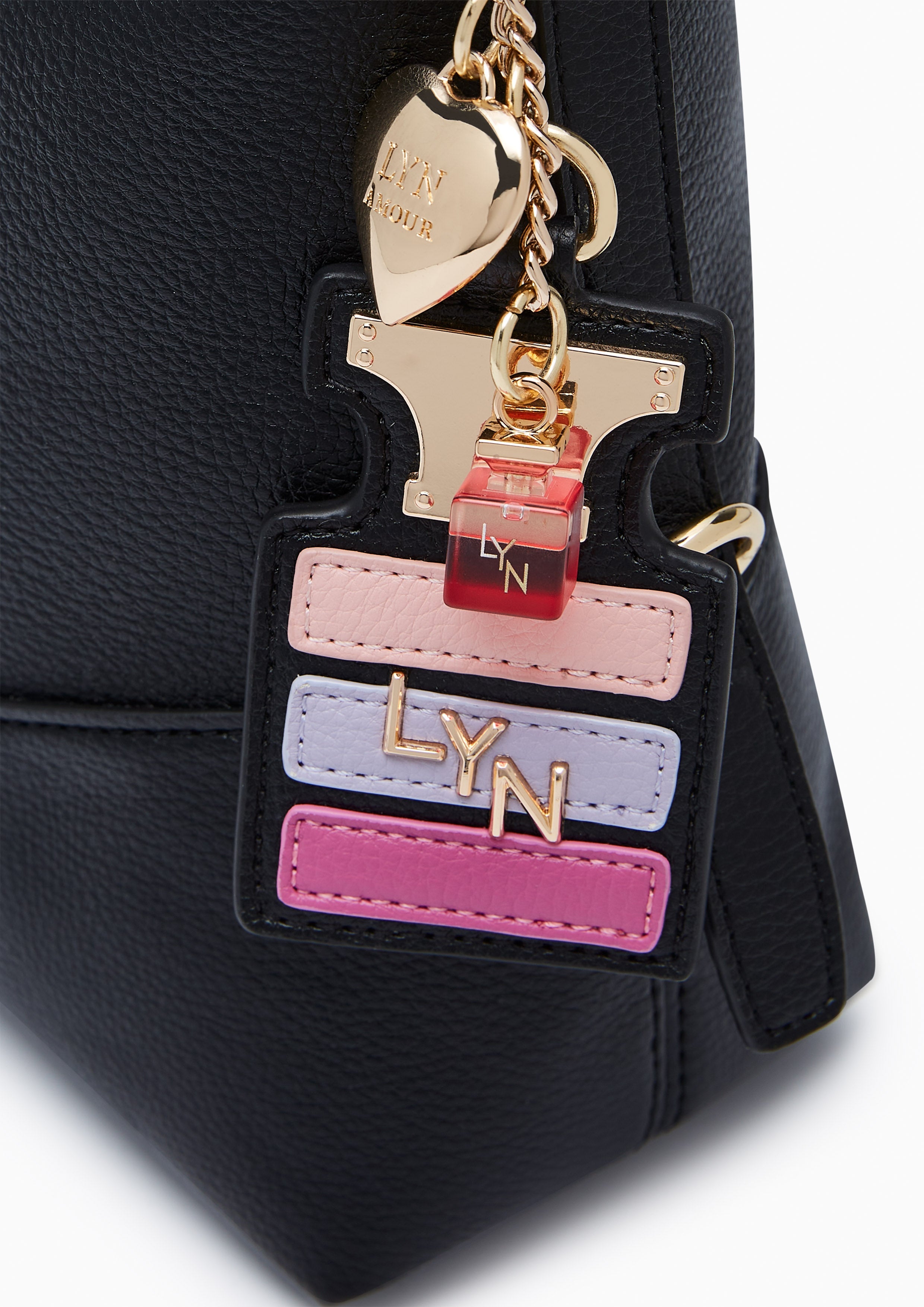 Harty Medium Shoulder Bag - Black