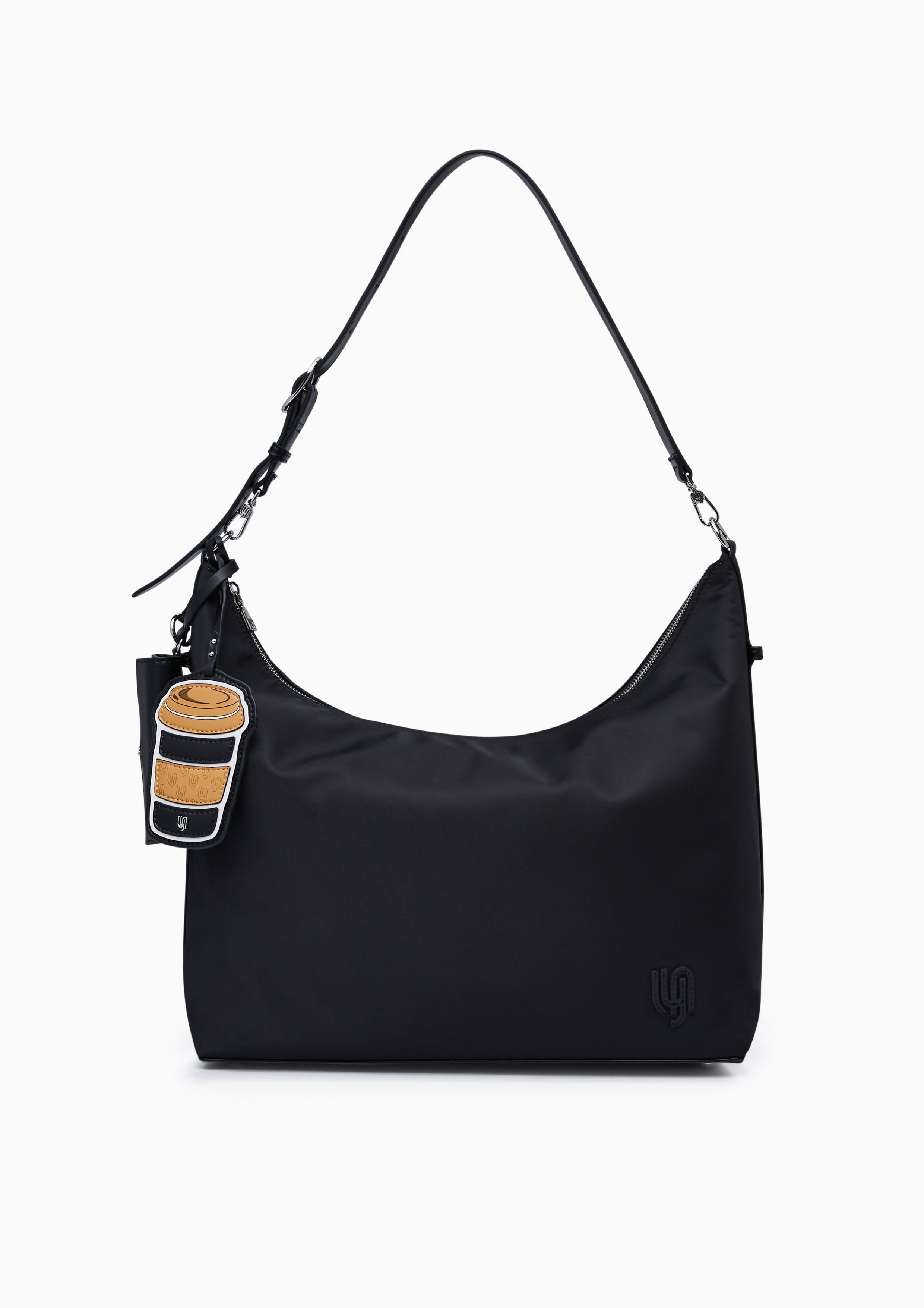 Bistro Infinite Hobo Shoulder Bag - Black