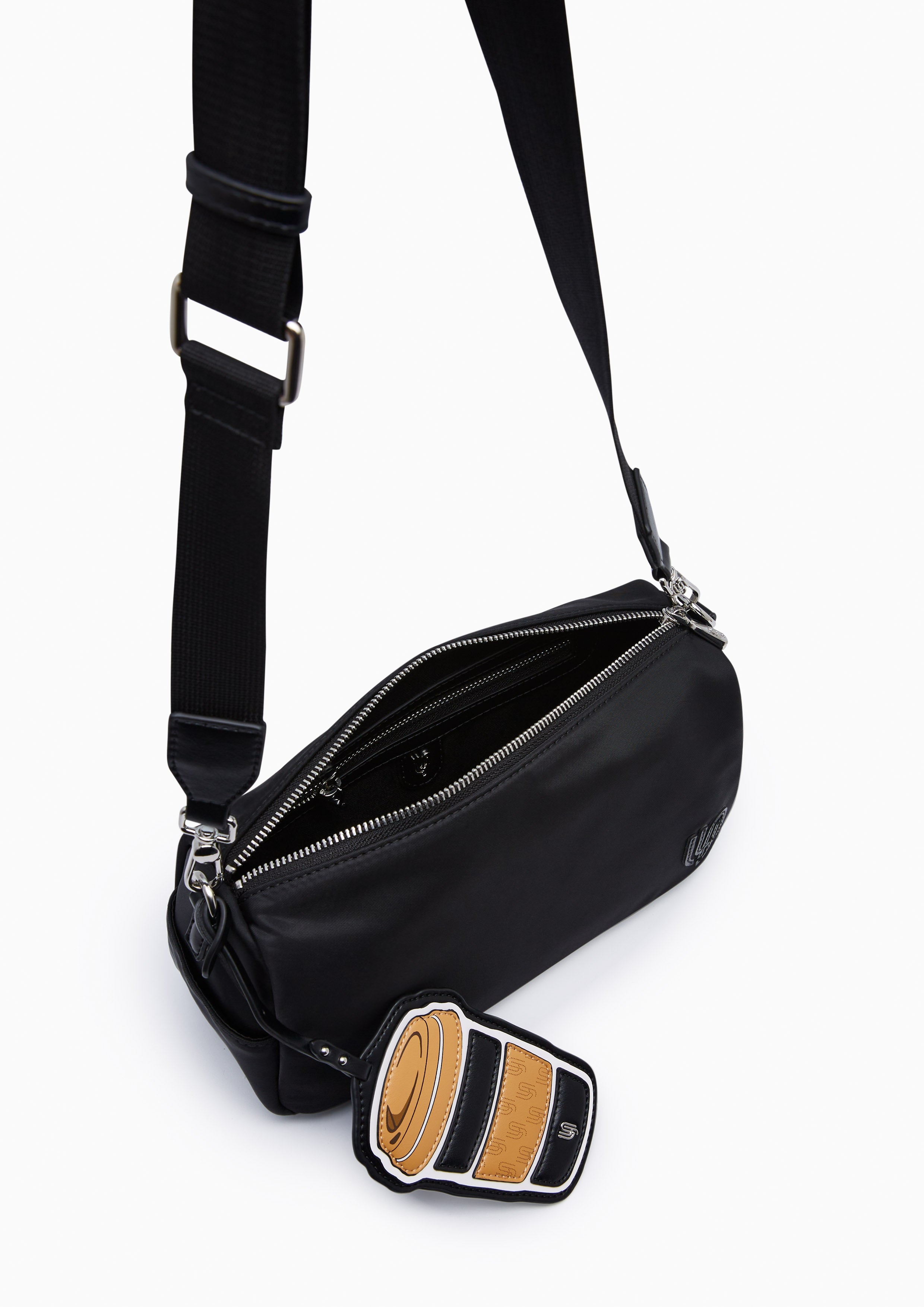 Bistro Infinite M Shoulder Bag - Black