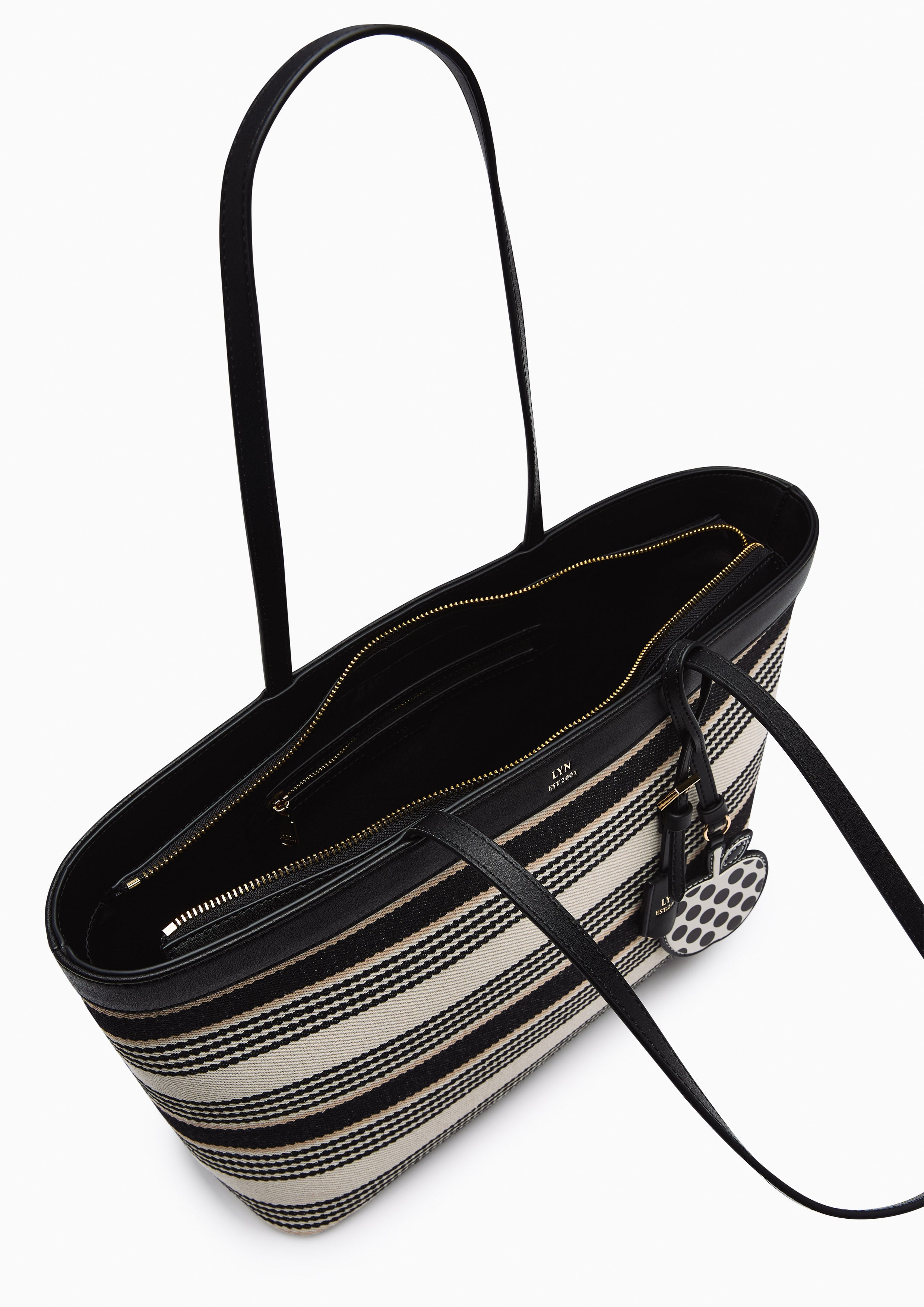 Jazzy Tote Bag - Black