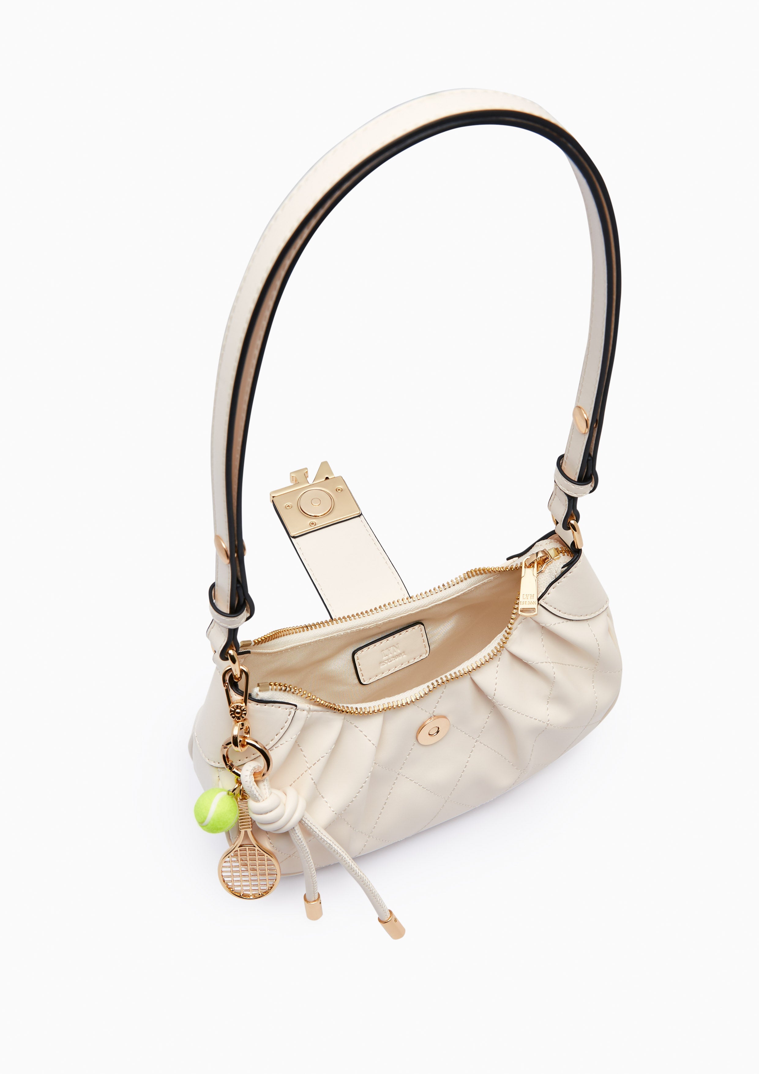 Becky S Shoulder Bag - Ivory