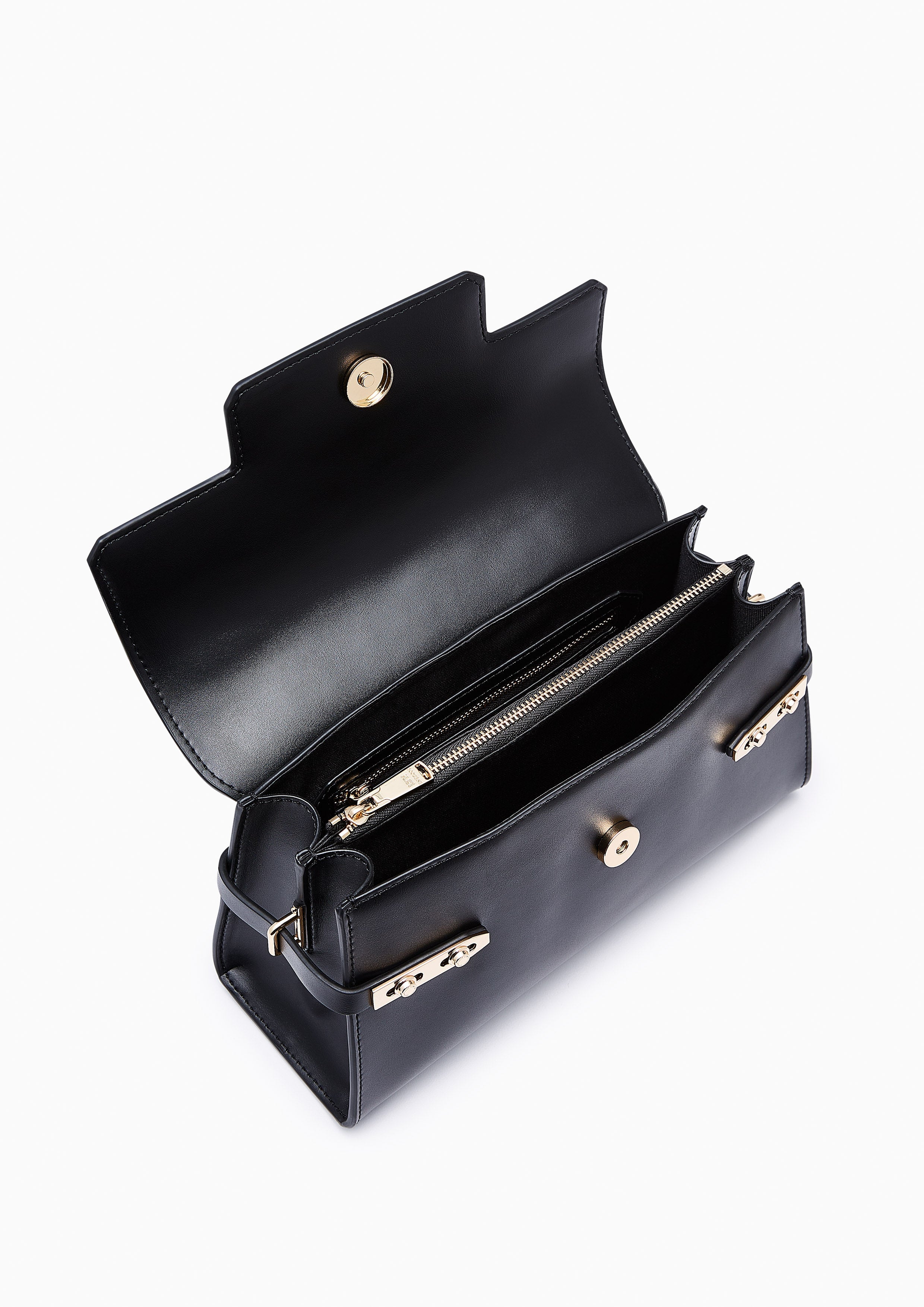 Fineness Revision Top S Handbag - Black