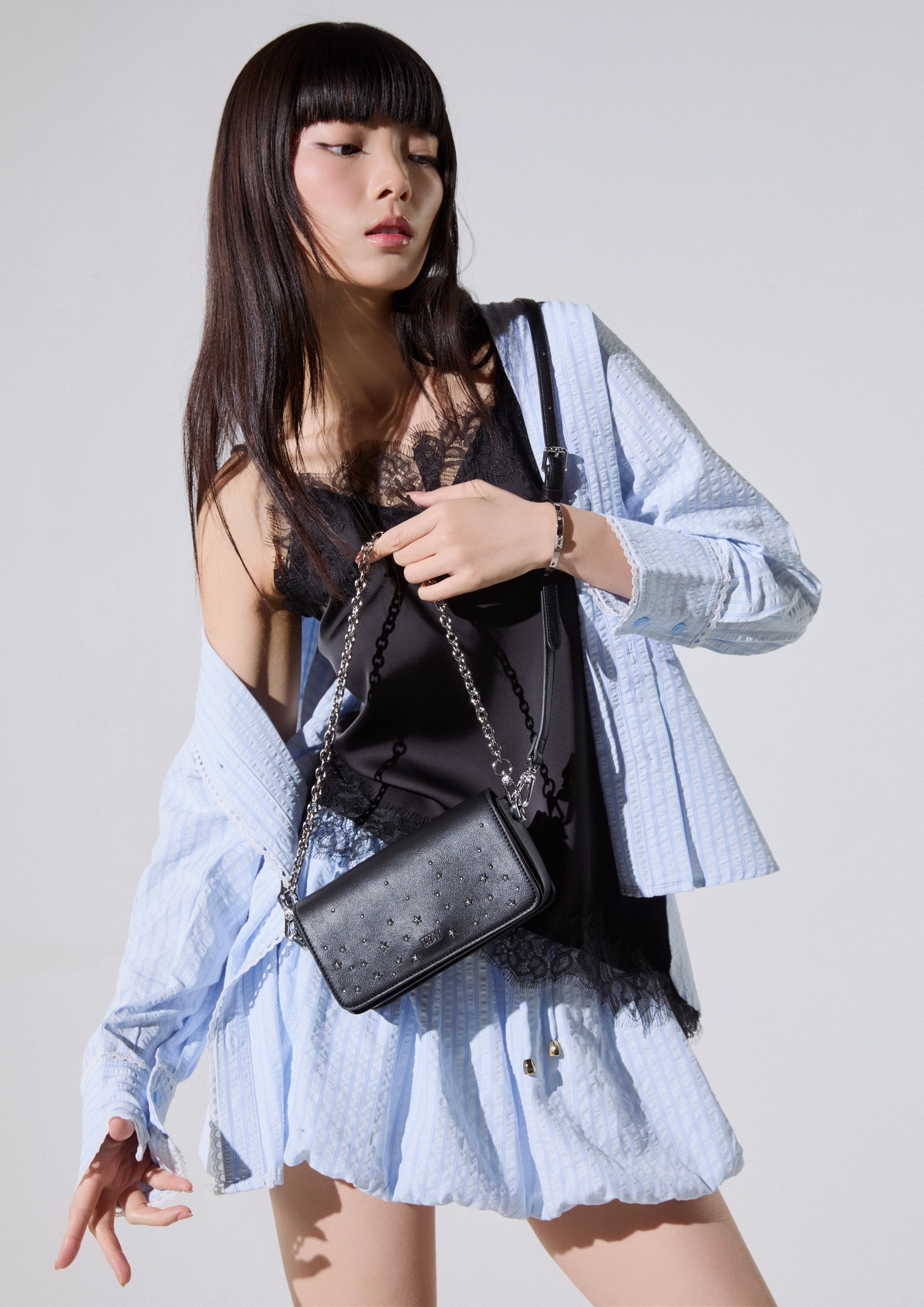 Amilia Crossbody Bag - Black