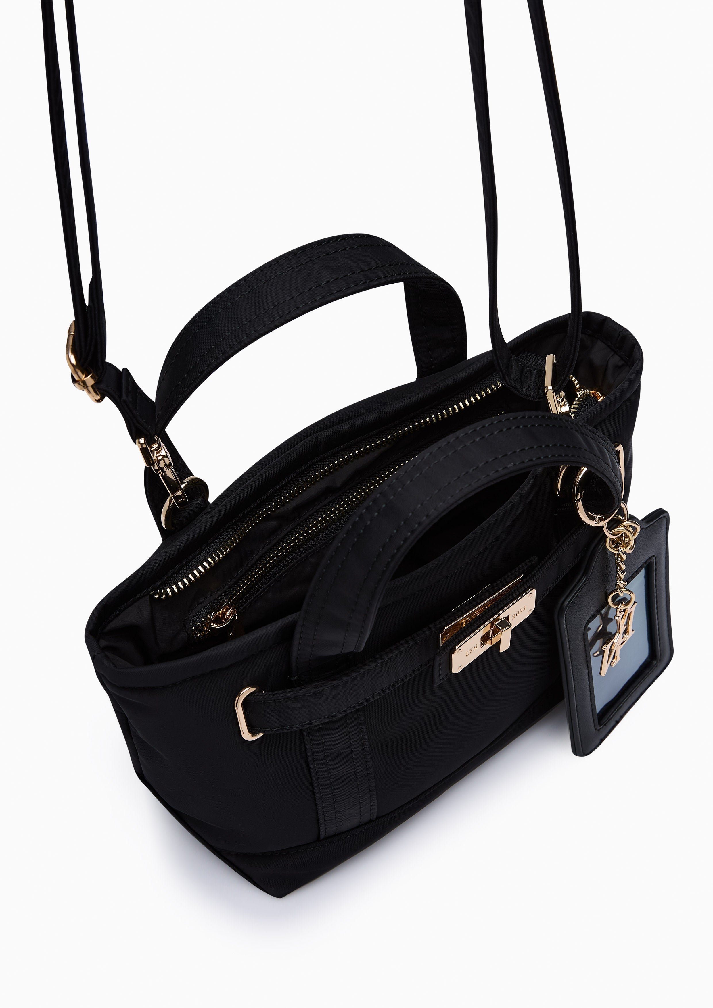 Balenca Crossbody Bag - Black