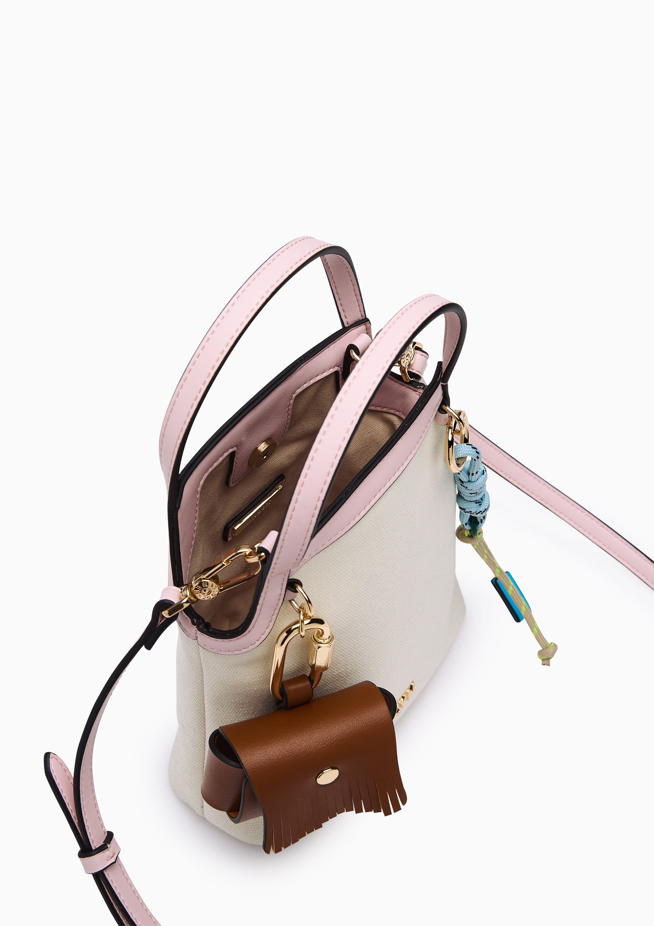 Caddi Crossbady Crossbody Bag - Light Beige