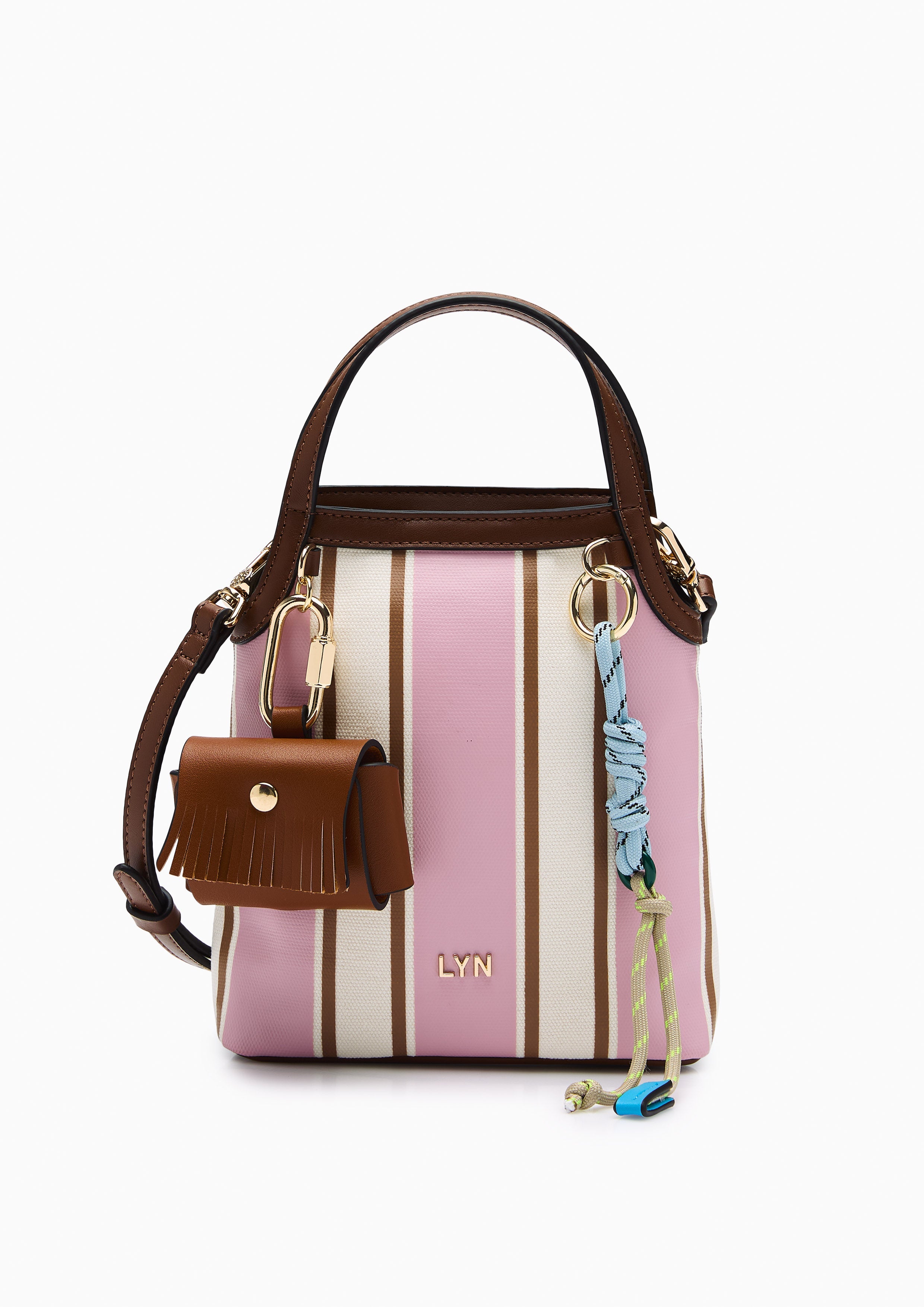 Caddi Crossbady Crossbody Bag - Light Pink