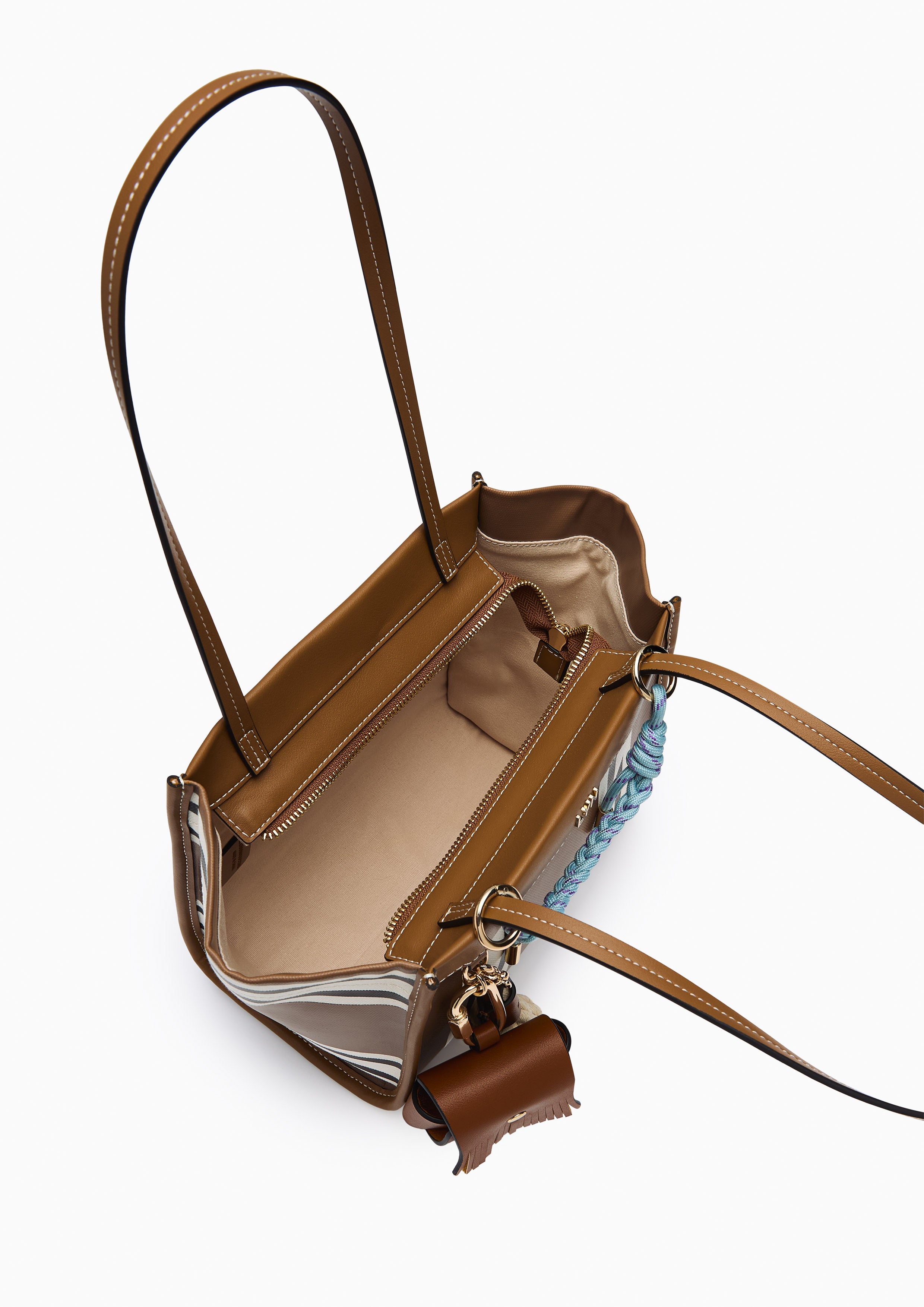 Caddi M Tote Bag - Brown