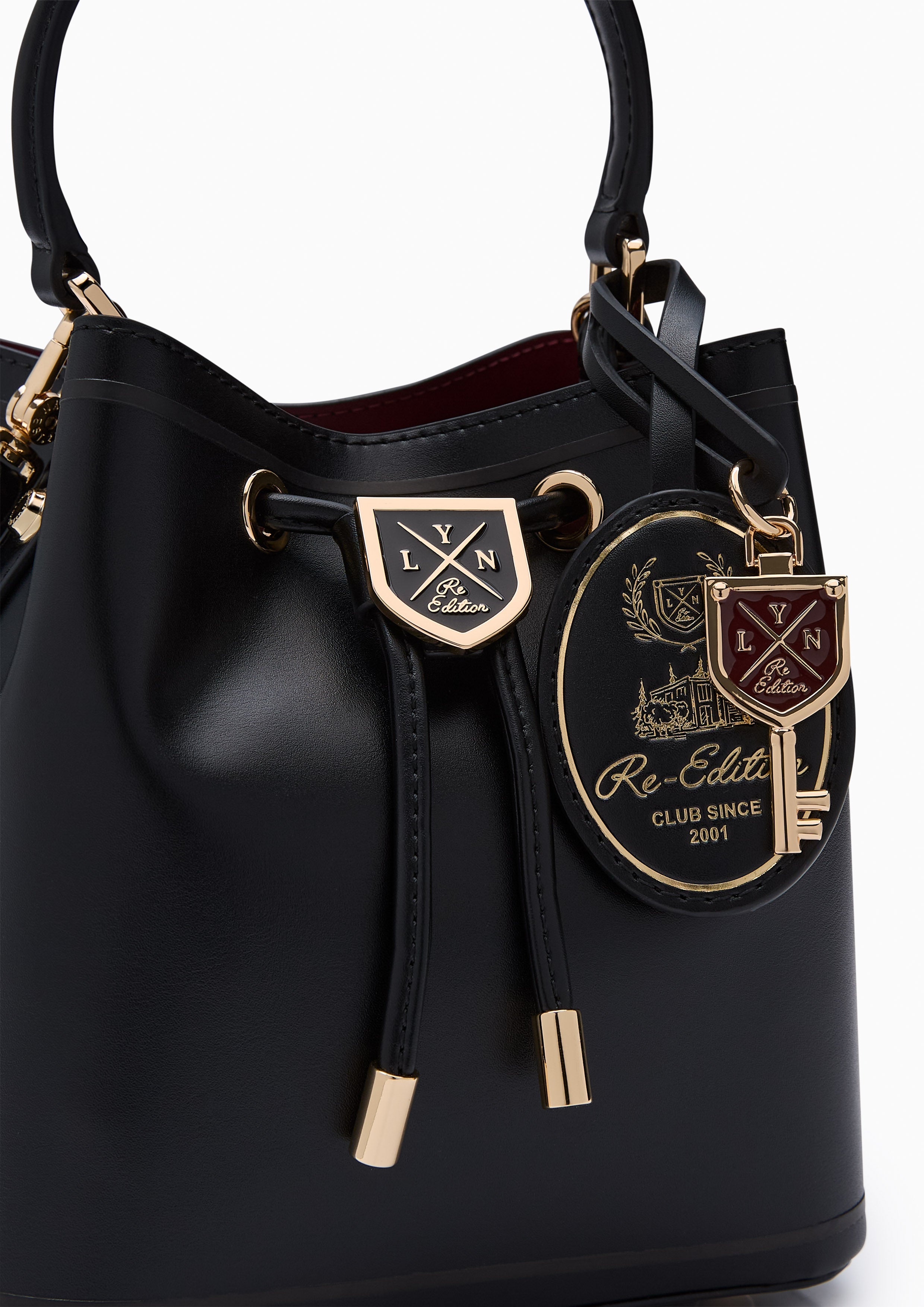 Carina Racquet S Bucket Bag - Black