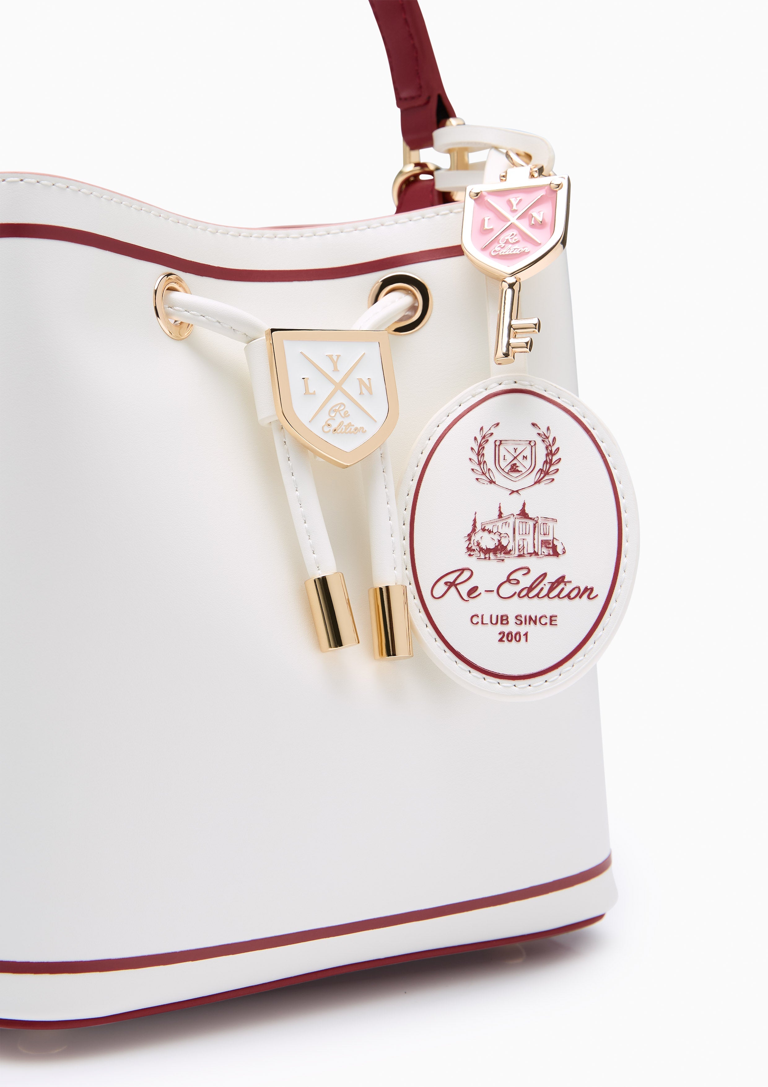 Carina Racquet S Bucket Bag - Red