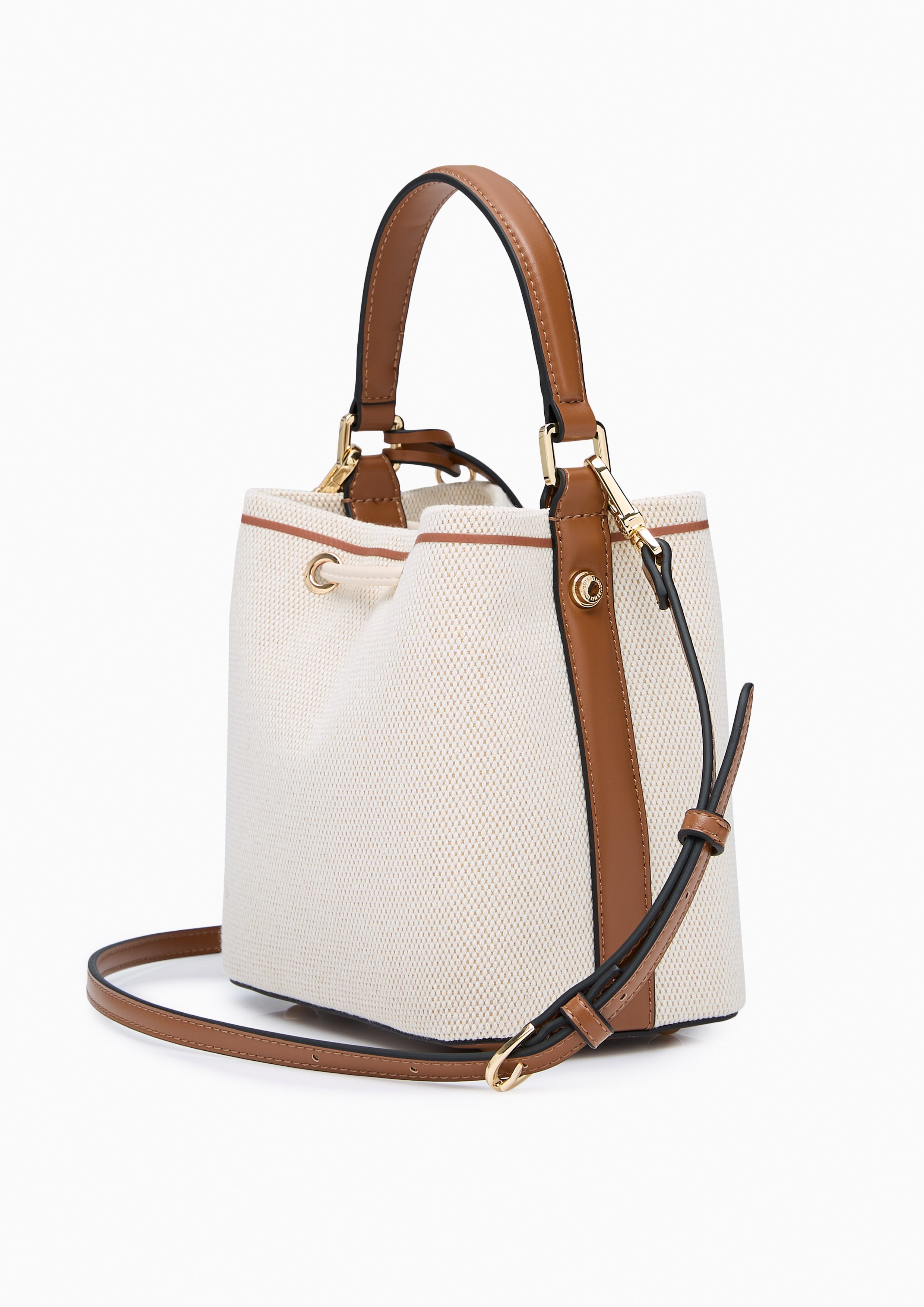 Carina Racquet S Bucket Bag - Beige