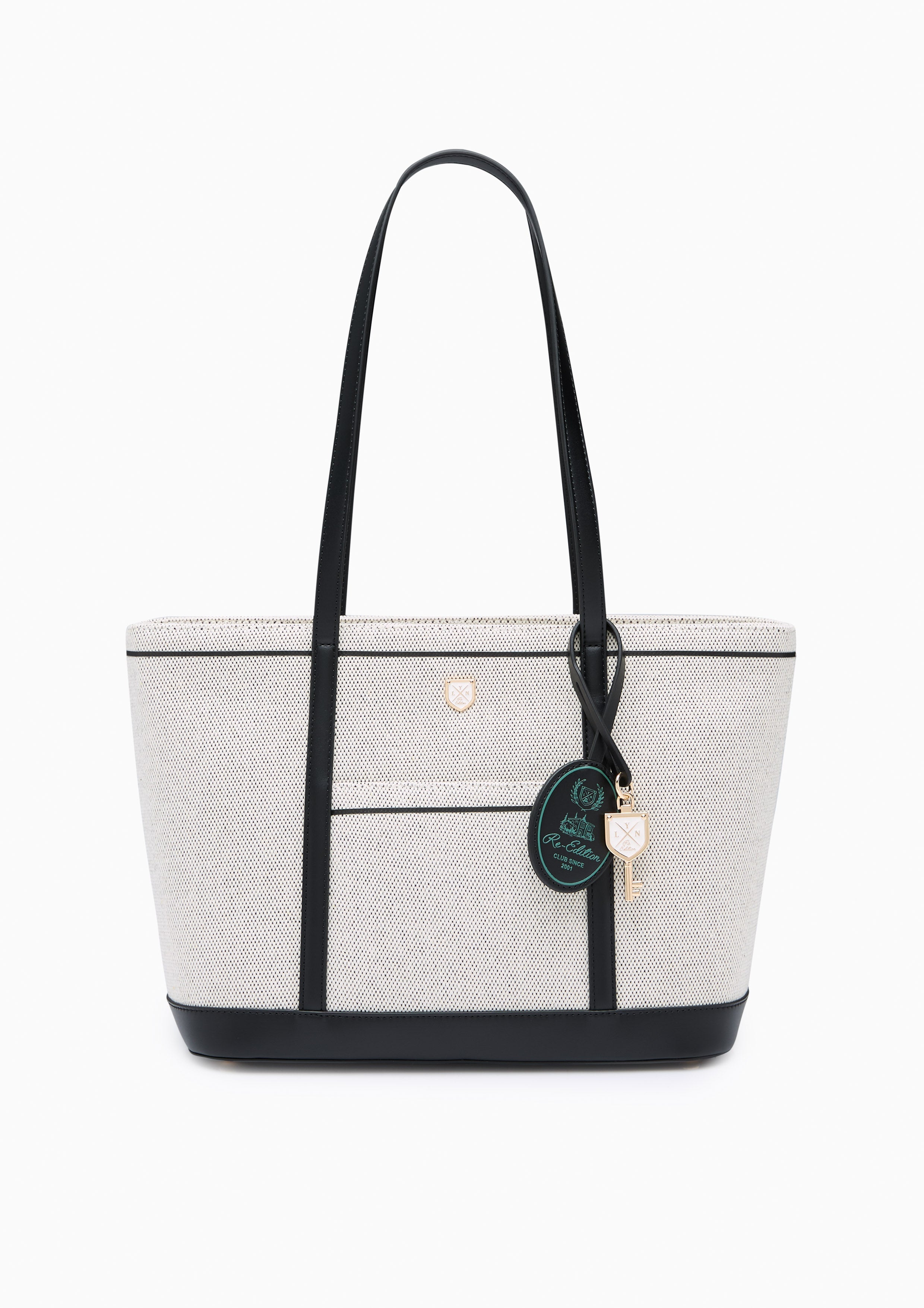Carina Racquet L Tote Bag - Black
