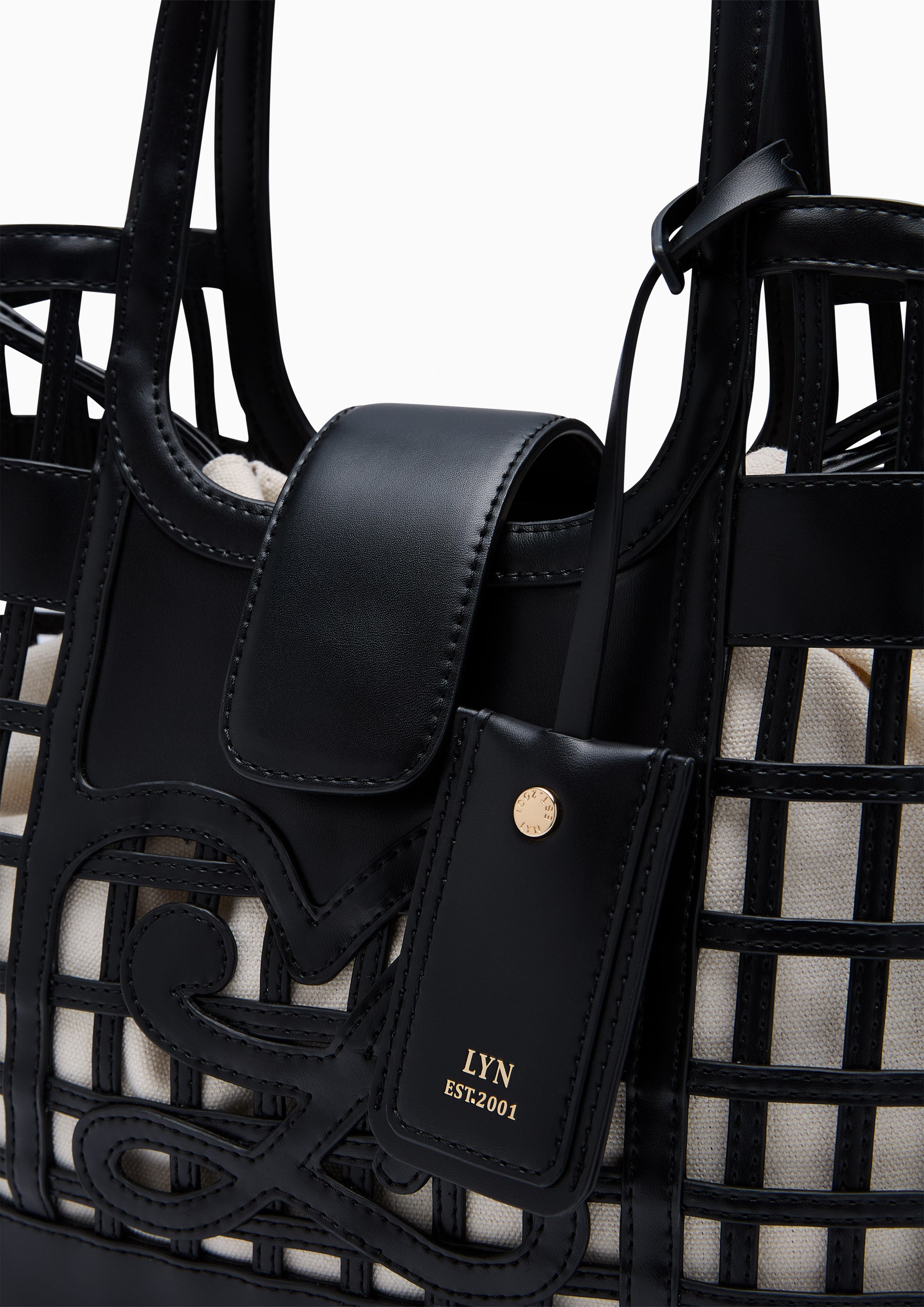 Jellata M Tote Bag - Black