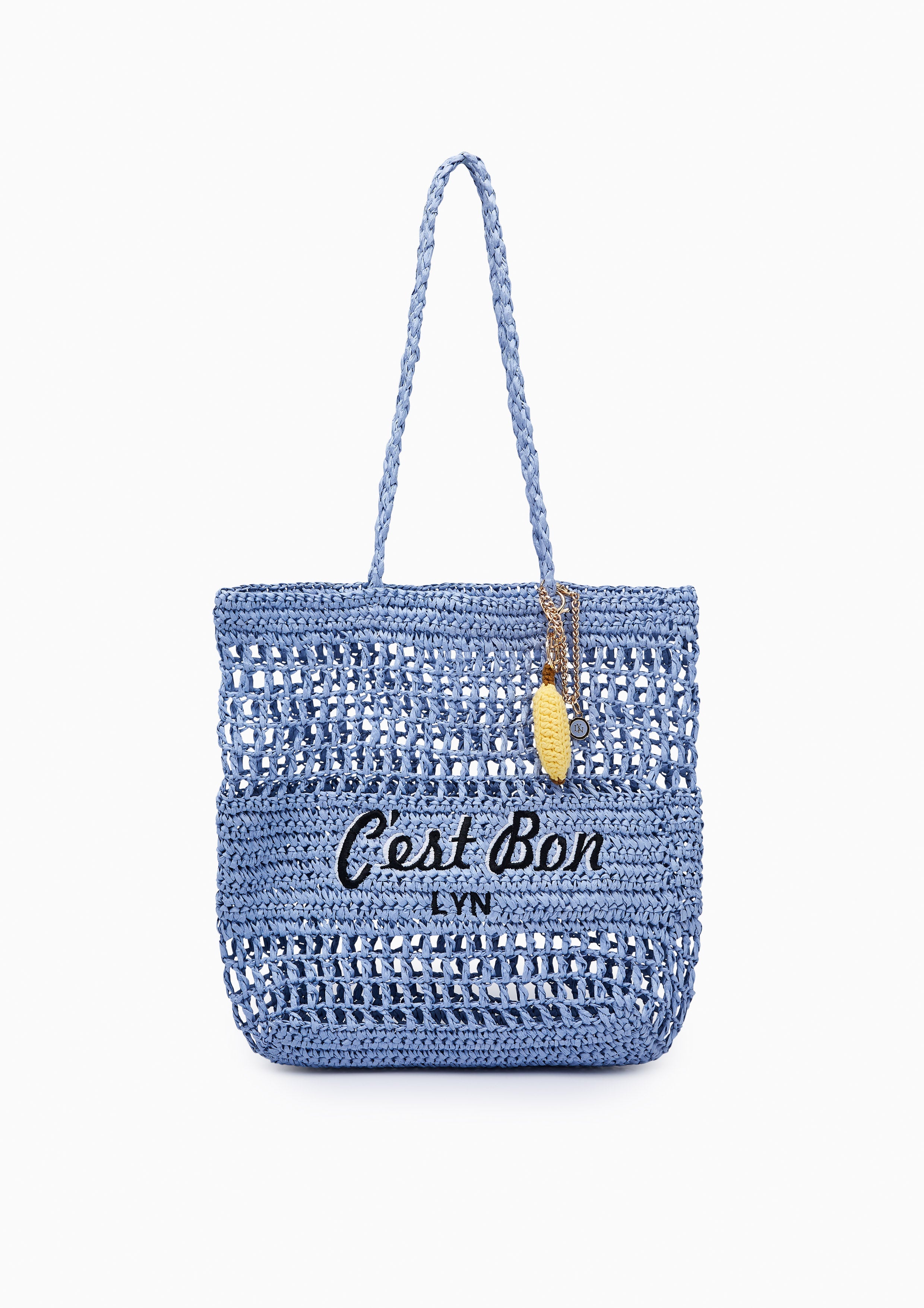 Enya Summer M Tote Bag - Light Blue