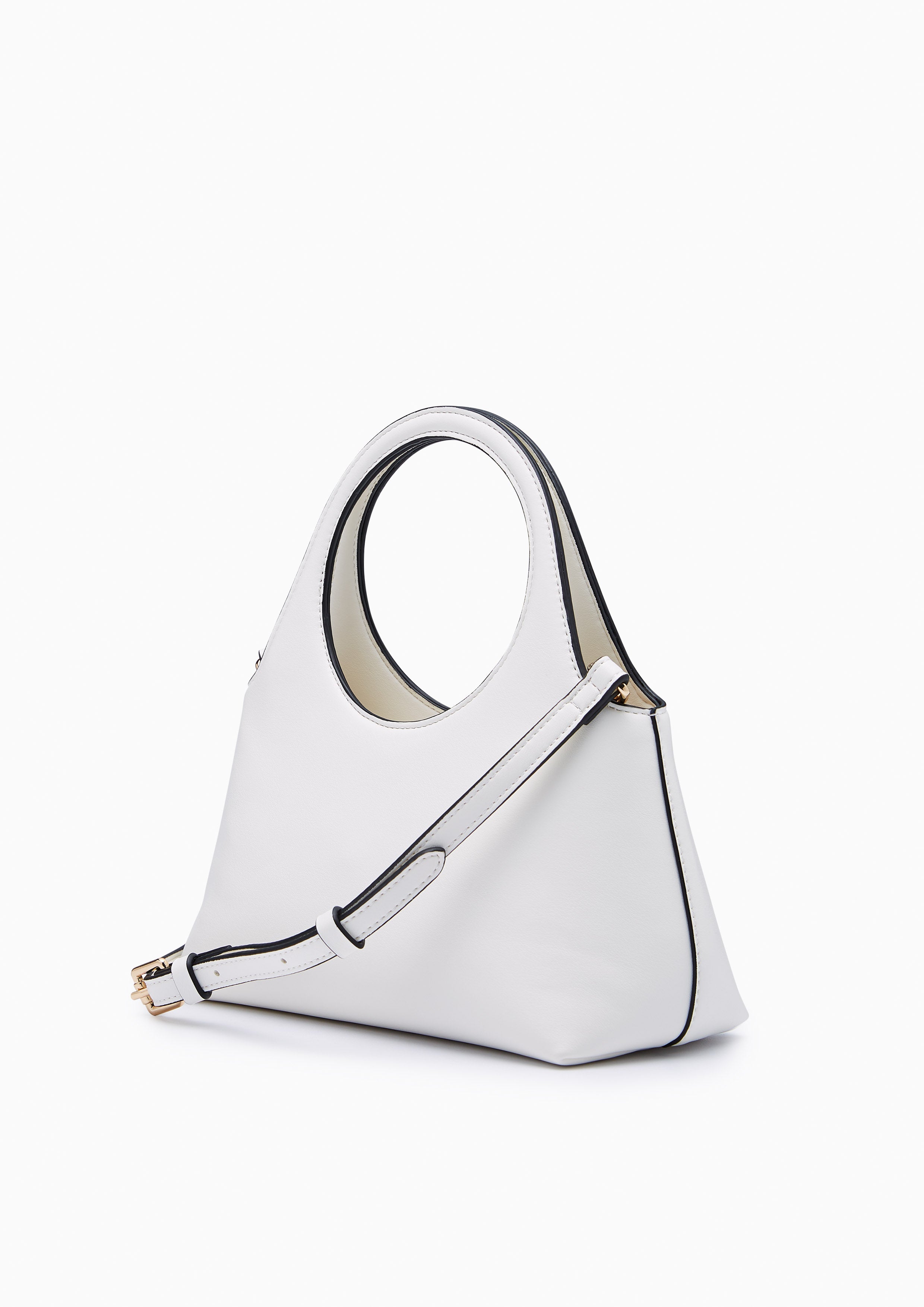 Etarna Top Handle Handbag - Ivory