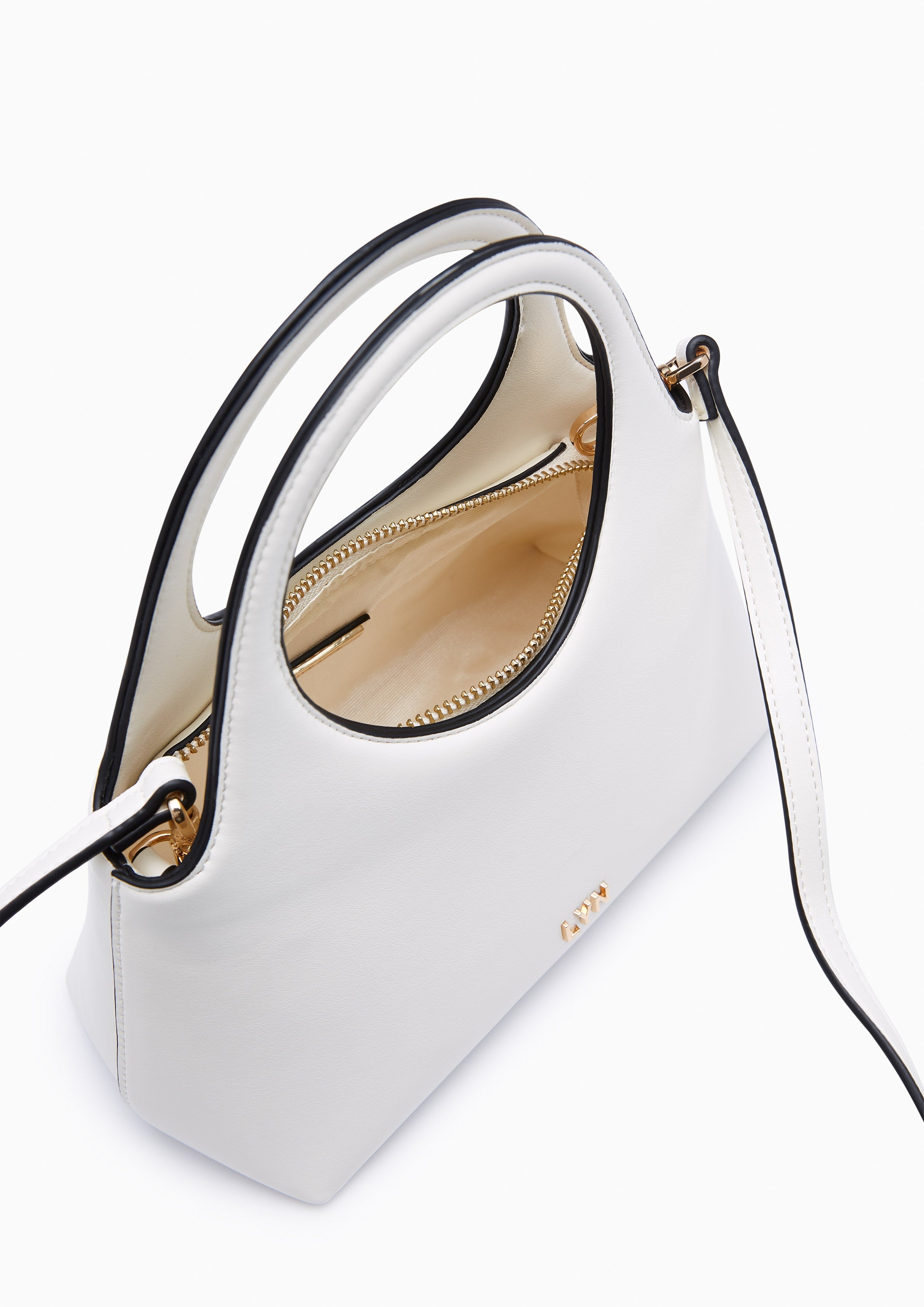 Etarna Top Handle Handbag - Ivory