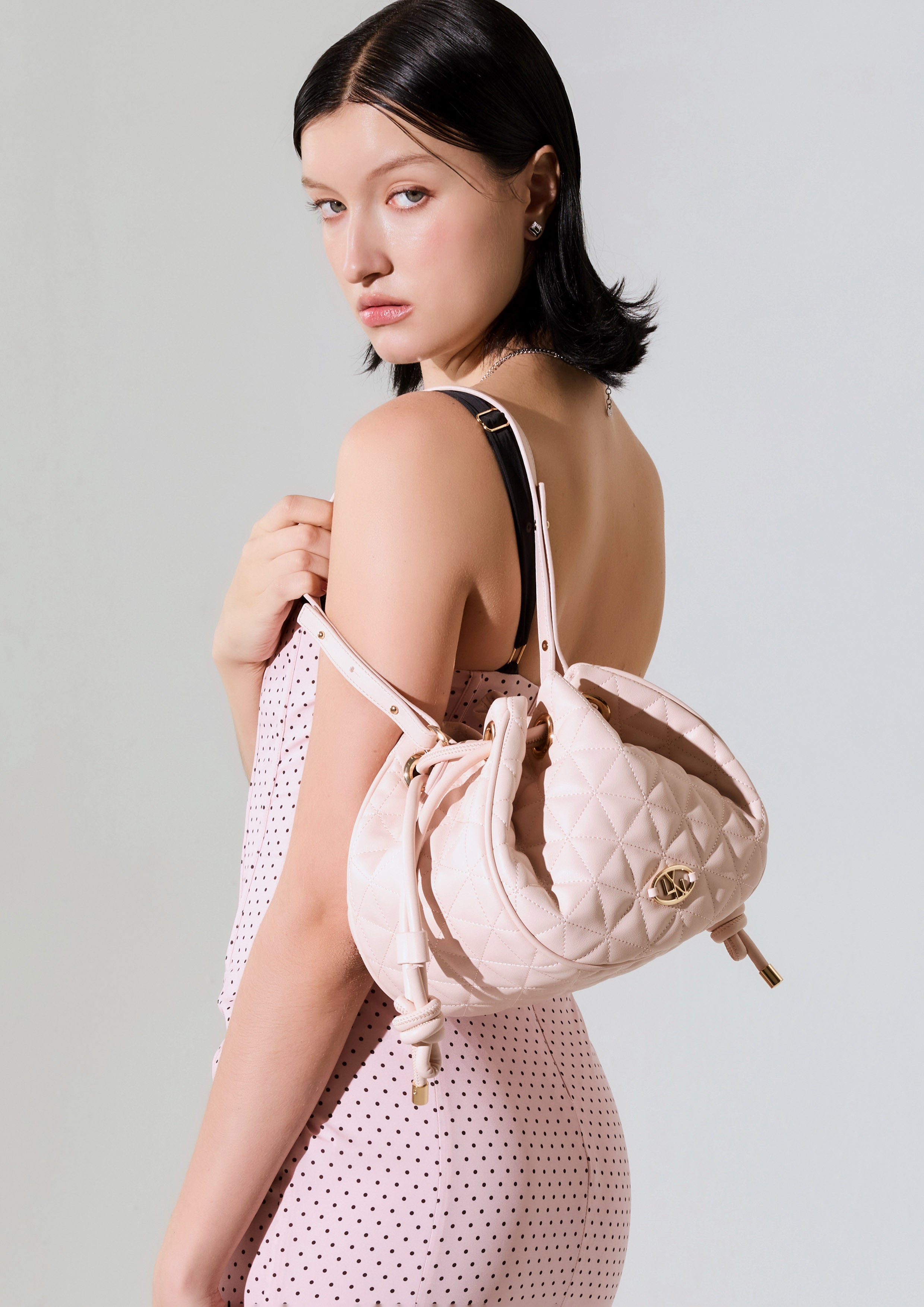 Brijit M Crossbody Bag - Light Pink