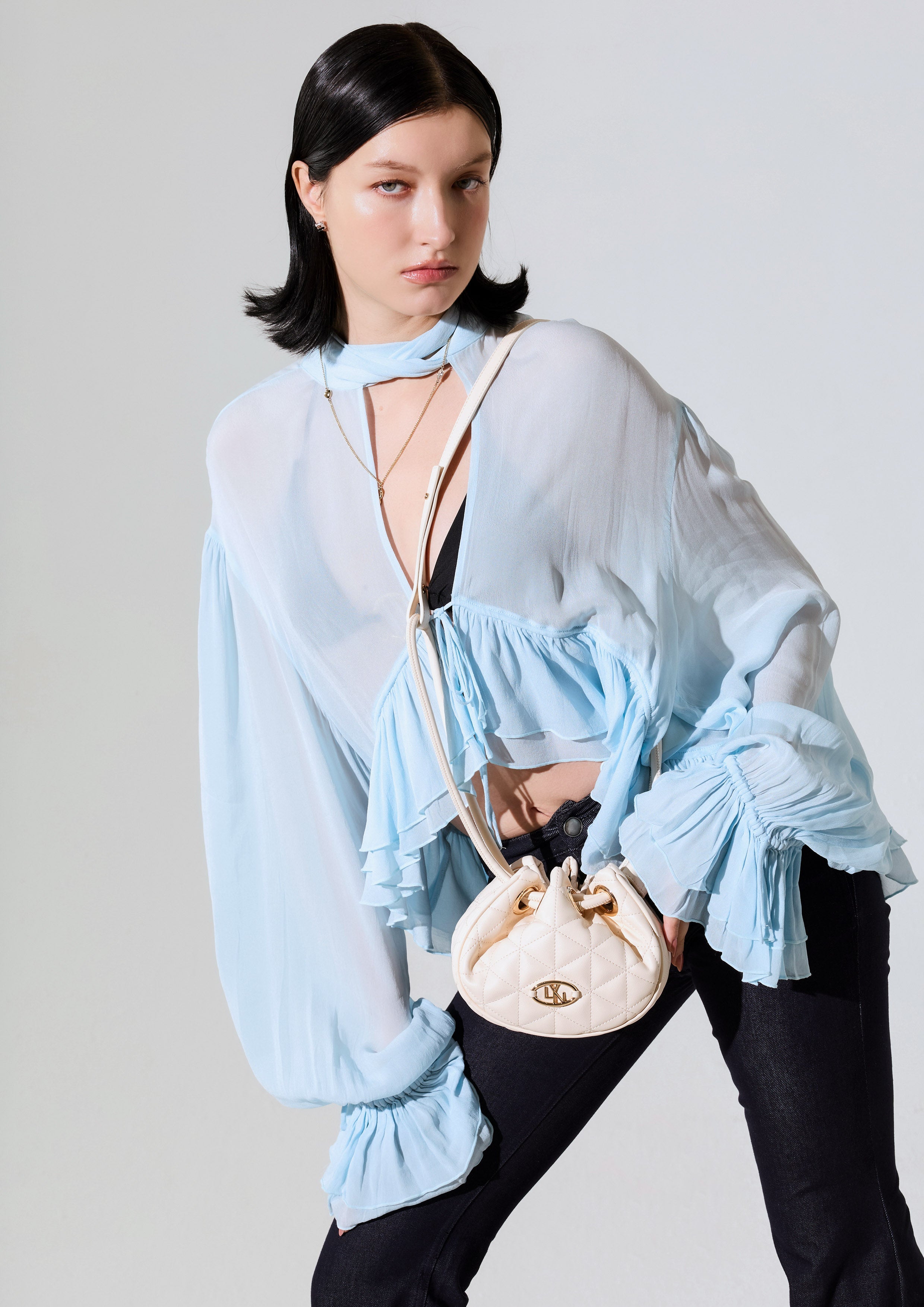 Brijit S Crossbody Bag - Ivory
