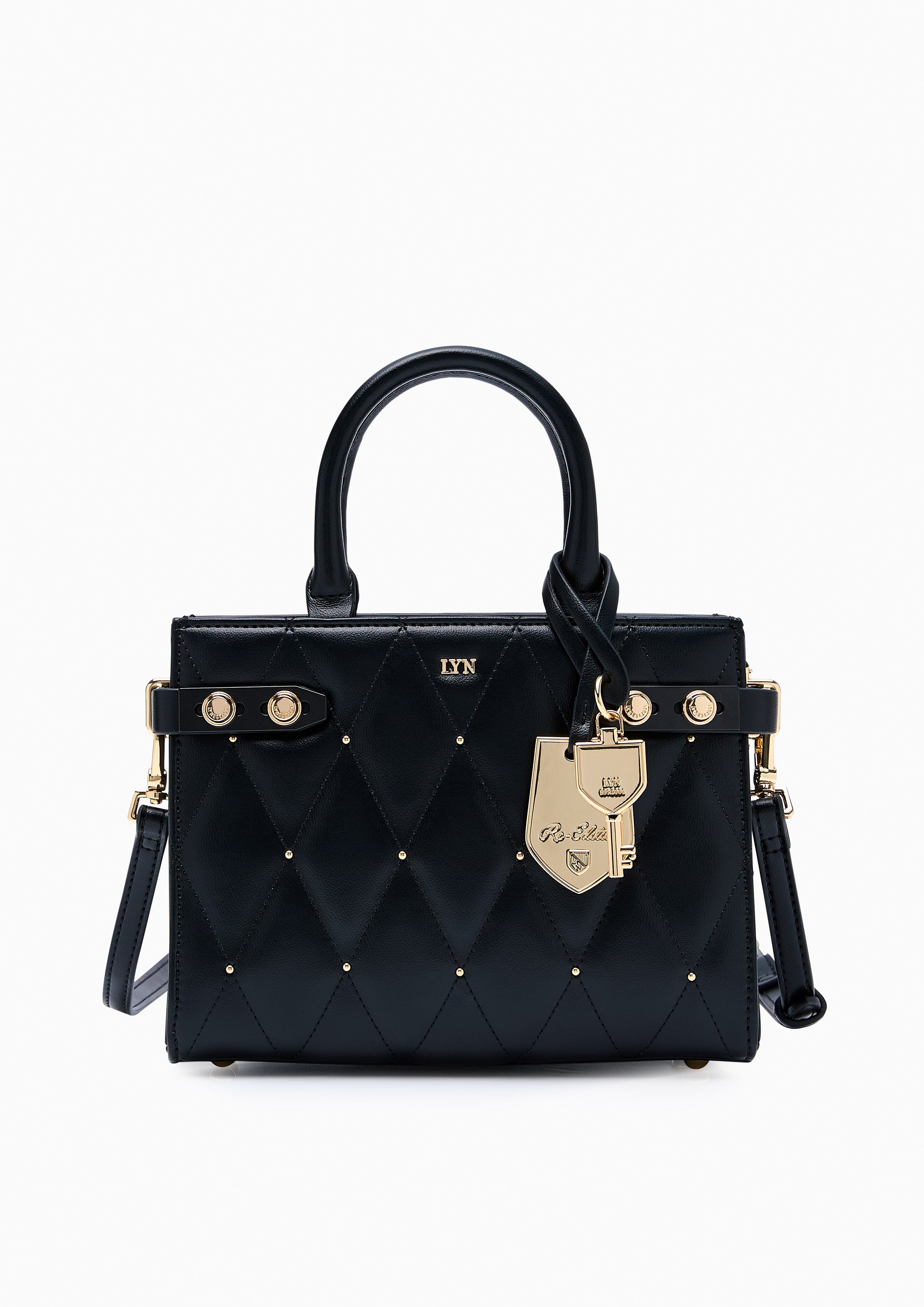 Hera Fineness Top Handle S Handbag - Black