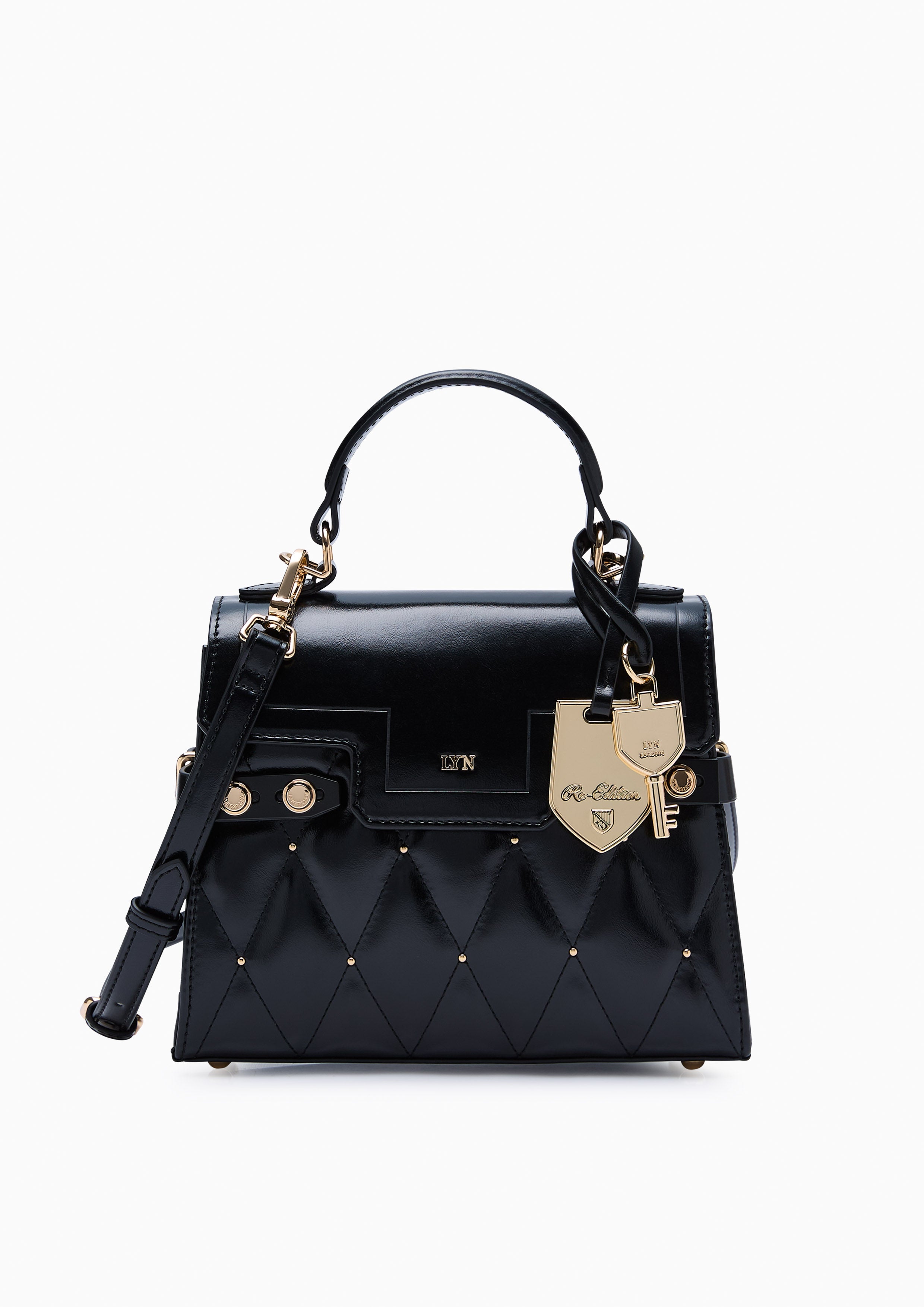 Hera Fineness Flap S Crossbody Bag - Black