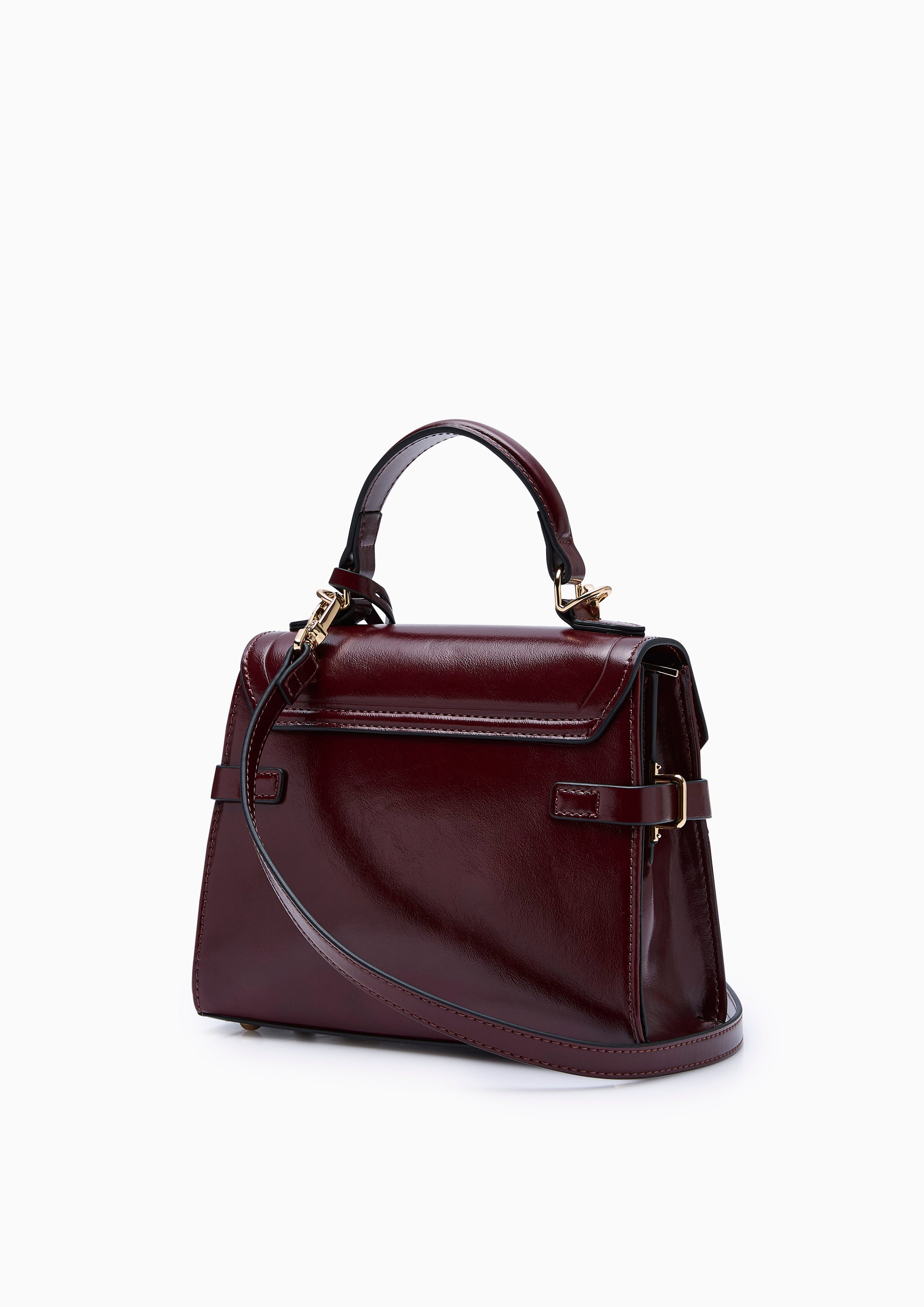 Hera Fineness Flap S Crossbody Bag - Dark Red