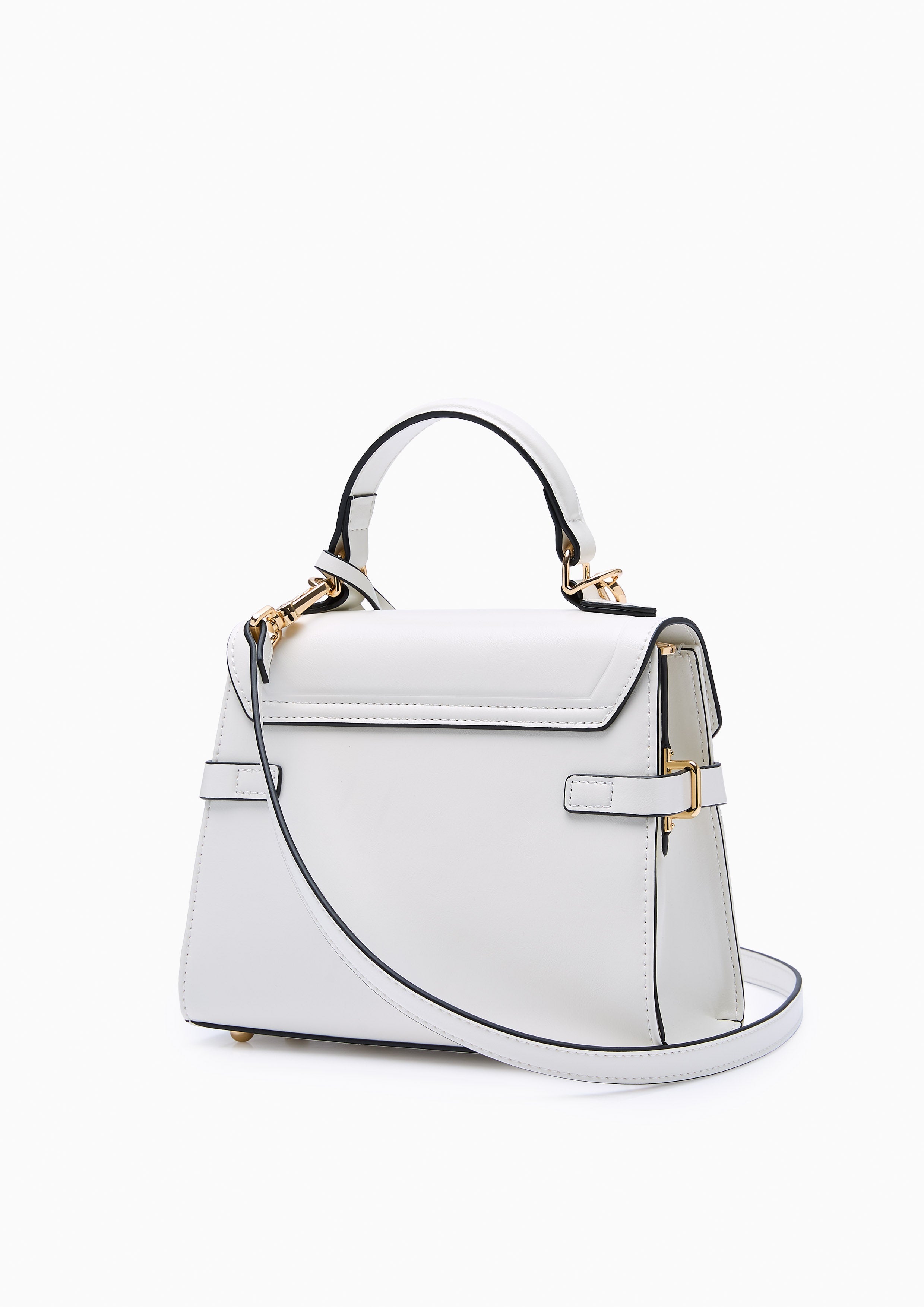 Hera Fineness Flap S Crossbody Bag - Off-White