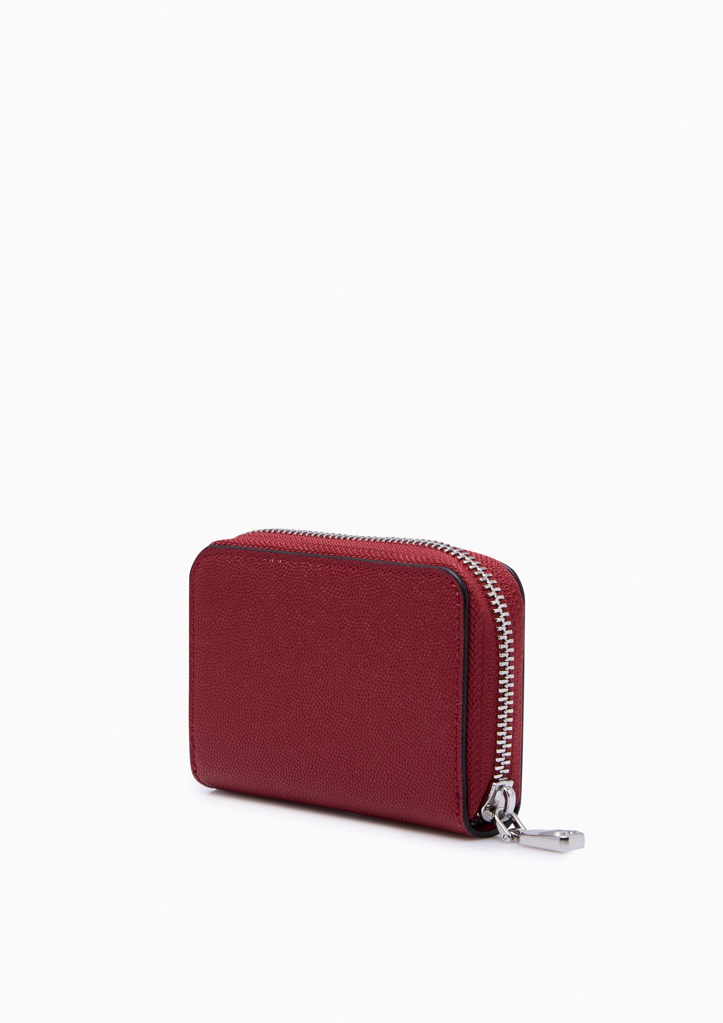 Cleona Infinite Zip Short Wallet - Red