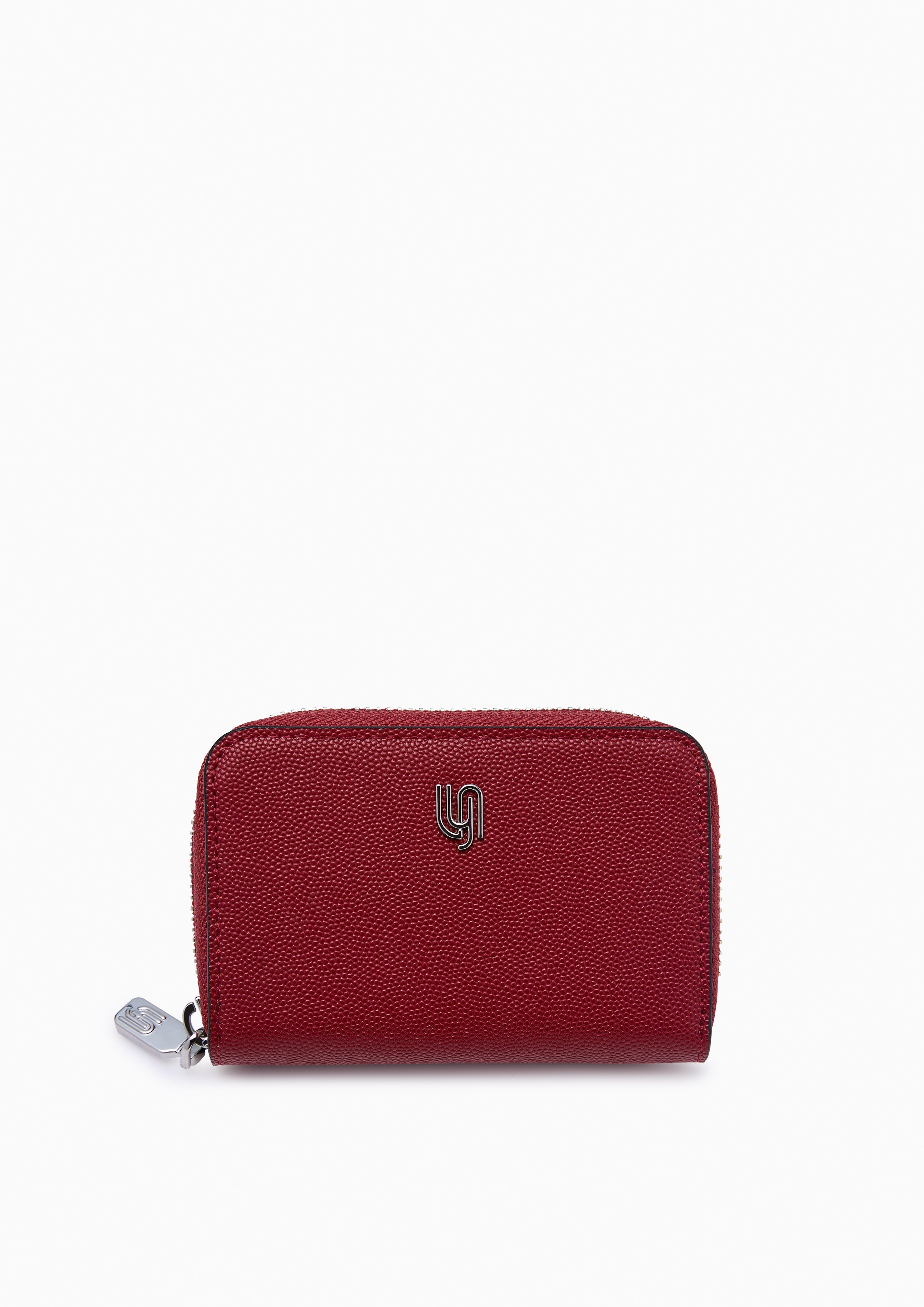 Cleona Infinite Zip Short Wallet - Red
