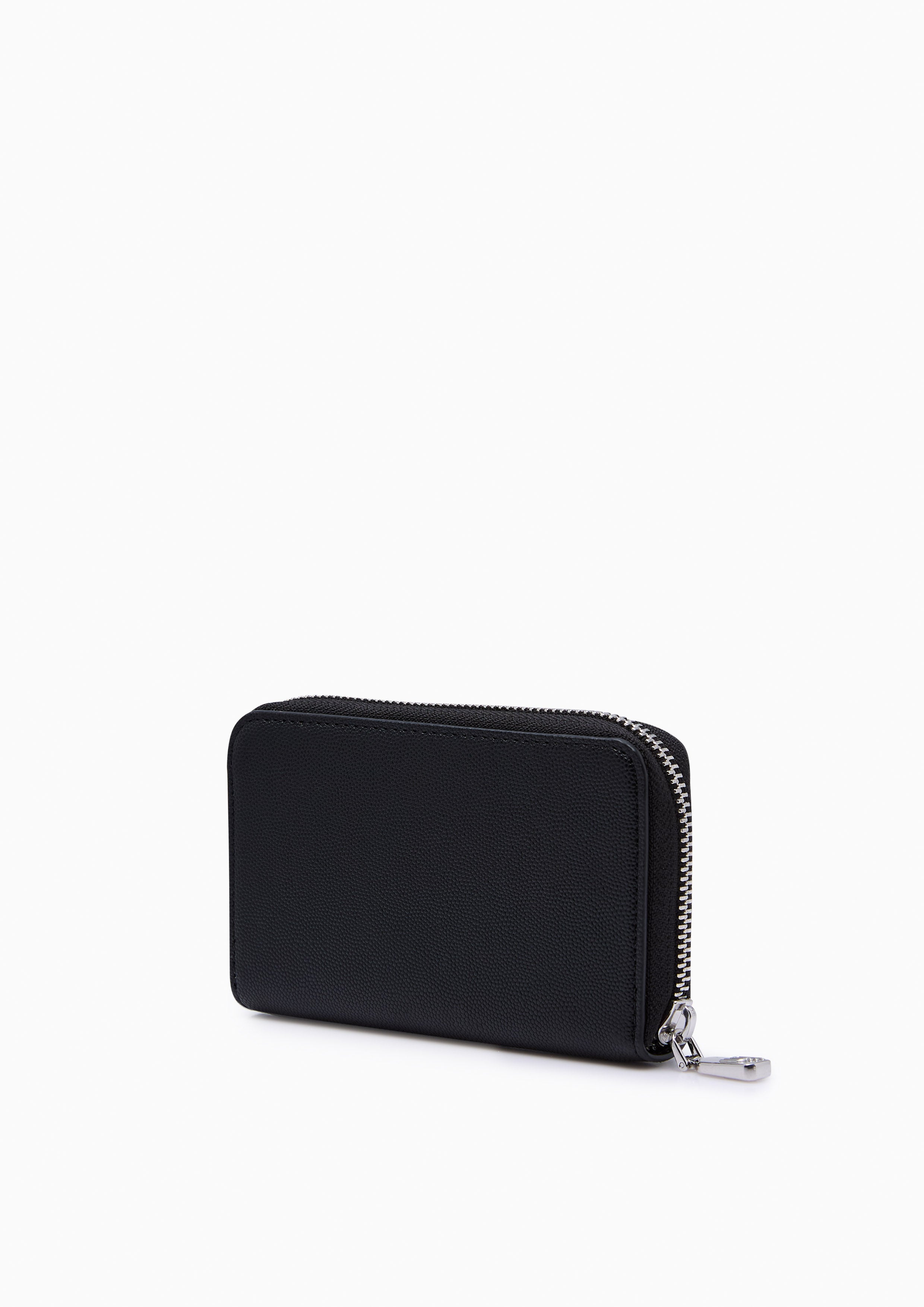 Cleona Infinite Zip Long Wallet - Black