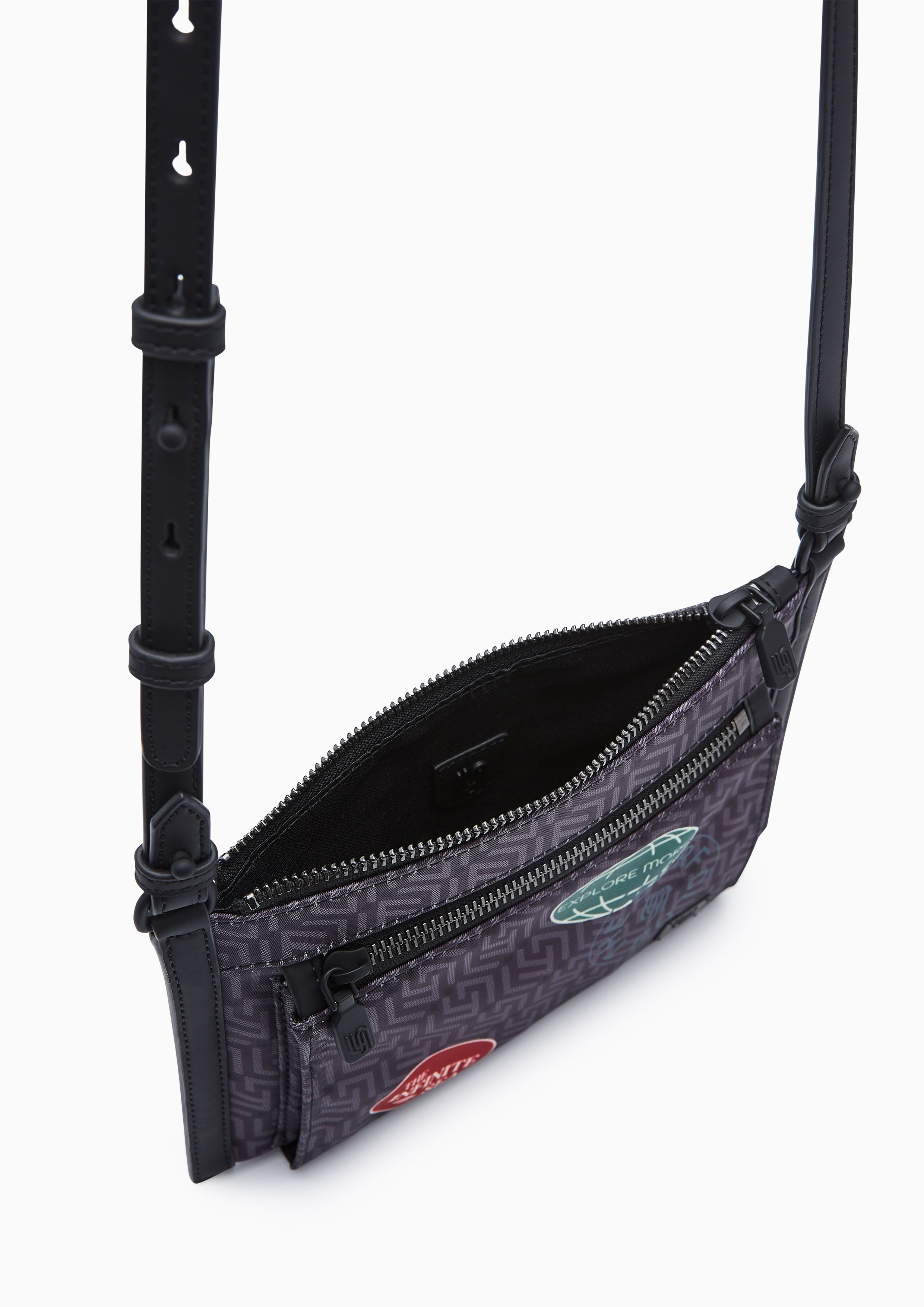 Breeze Infinite Pouch Wallet - Printed Black