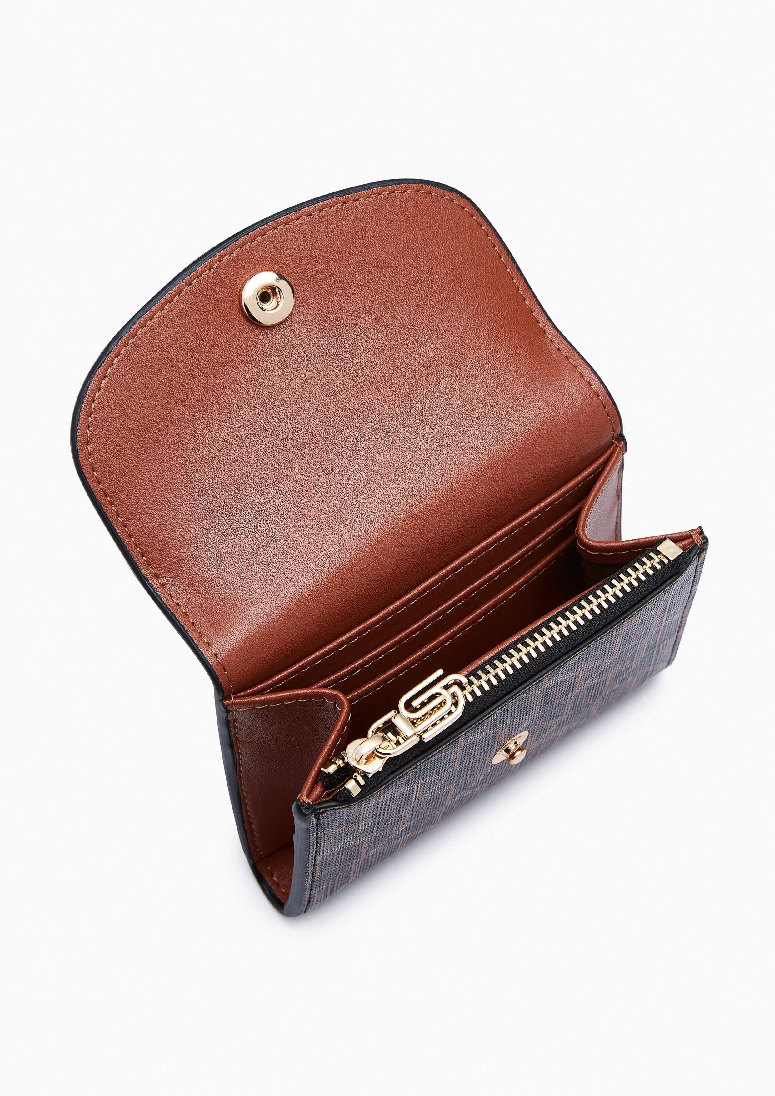 Perona Infinite Wallet - Printed Black