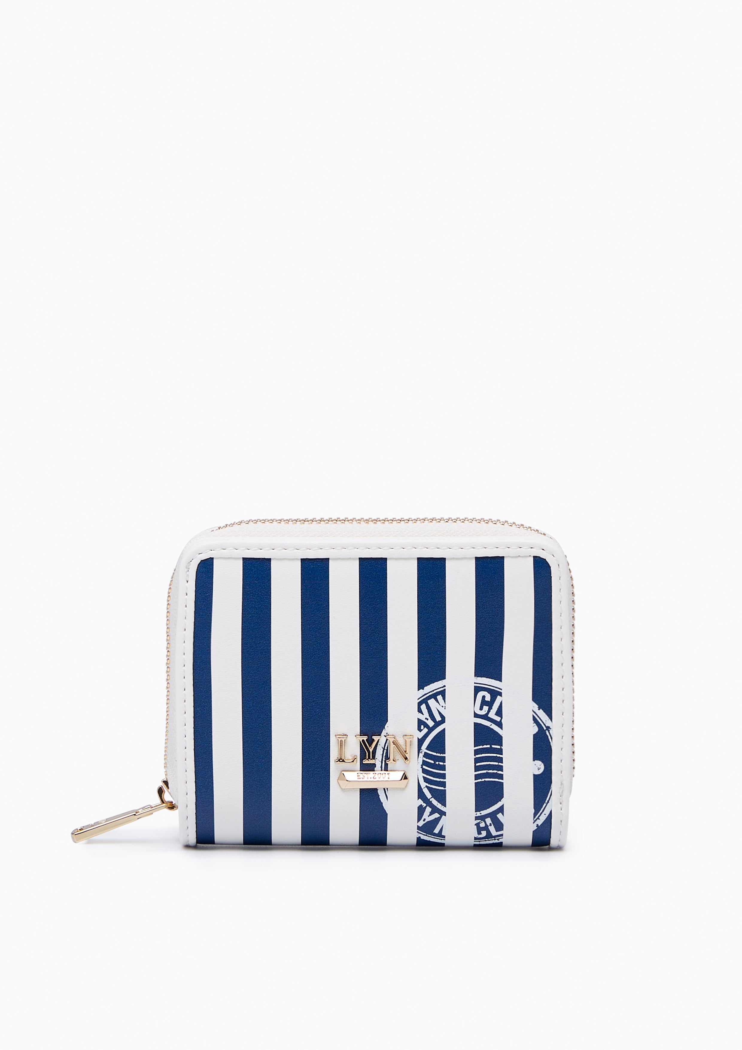 Wimble Short Wallet - Printed Navy