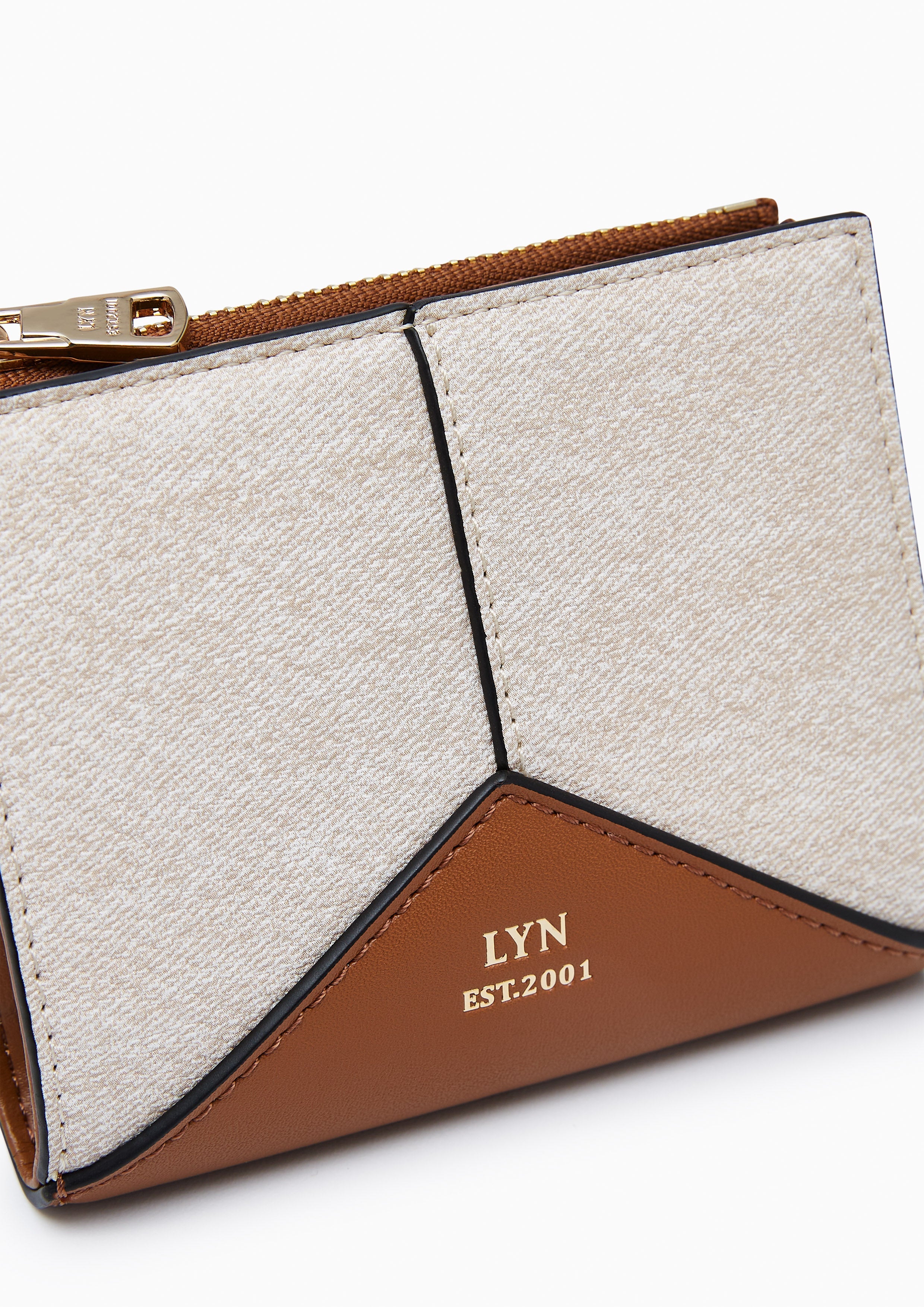 Konner Short Wallet - Biege Variation 2